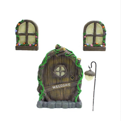 Resin Glow-in-the-Dark Door and Window Hangings Creative Gar