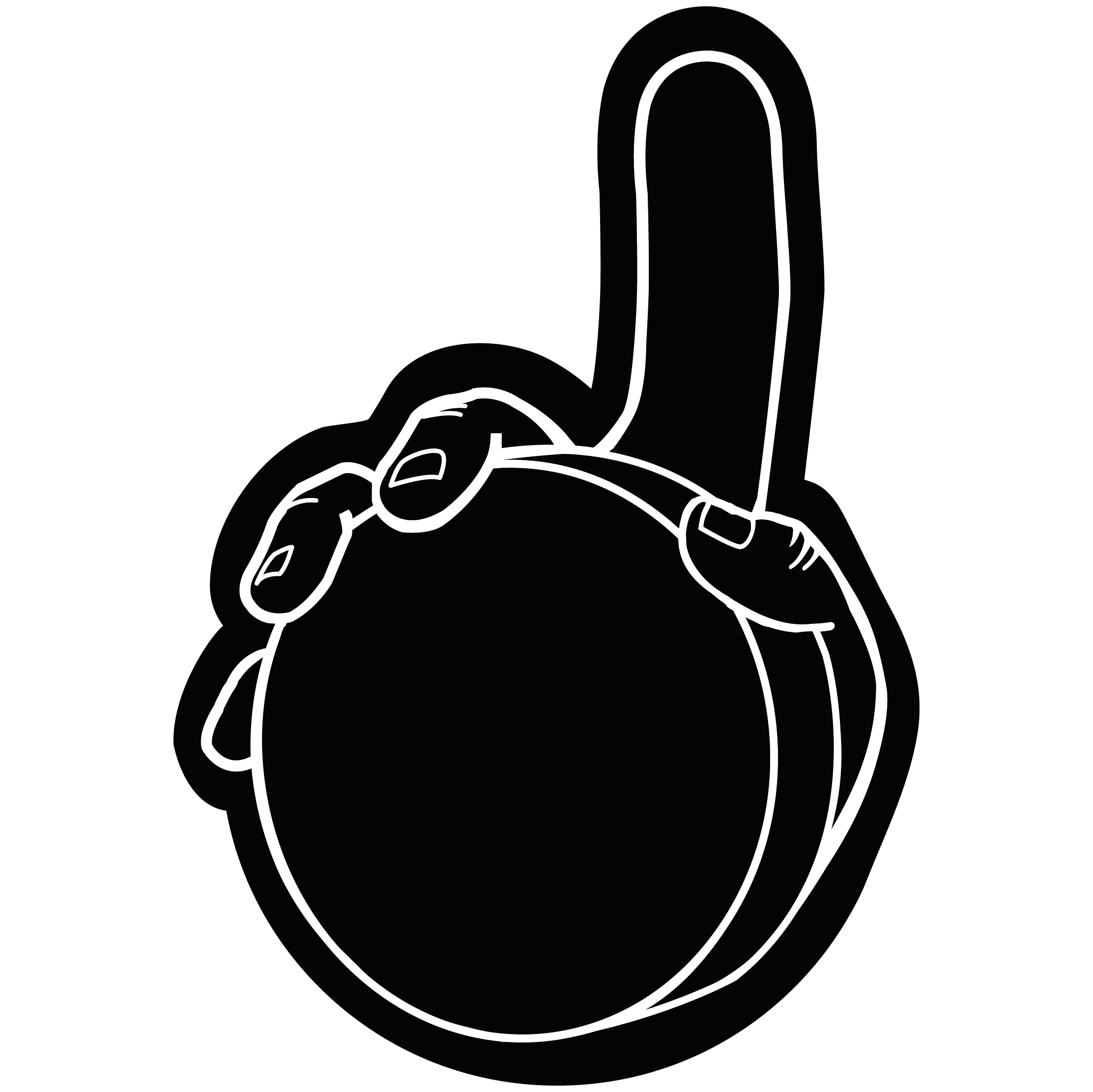 Hockey Puck Hand 65