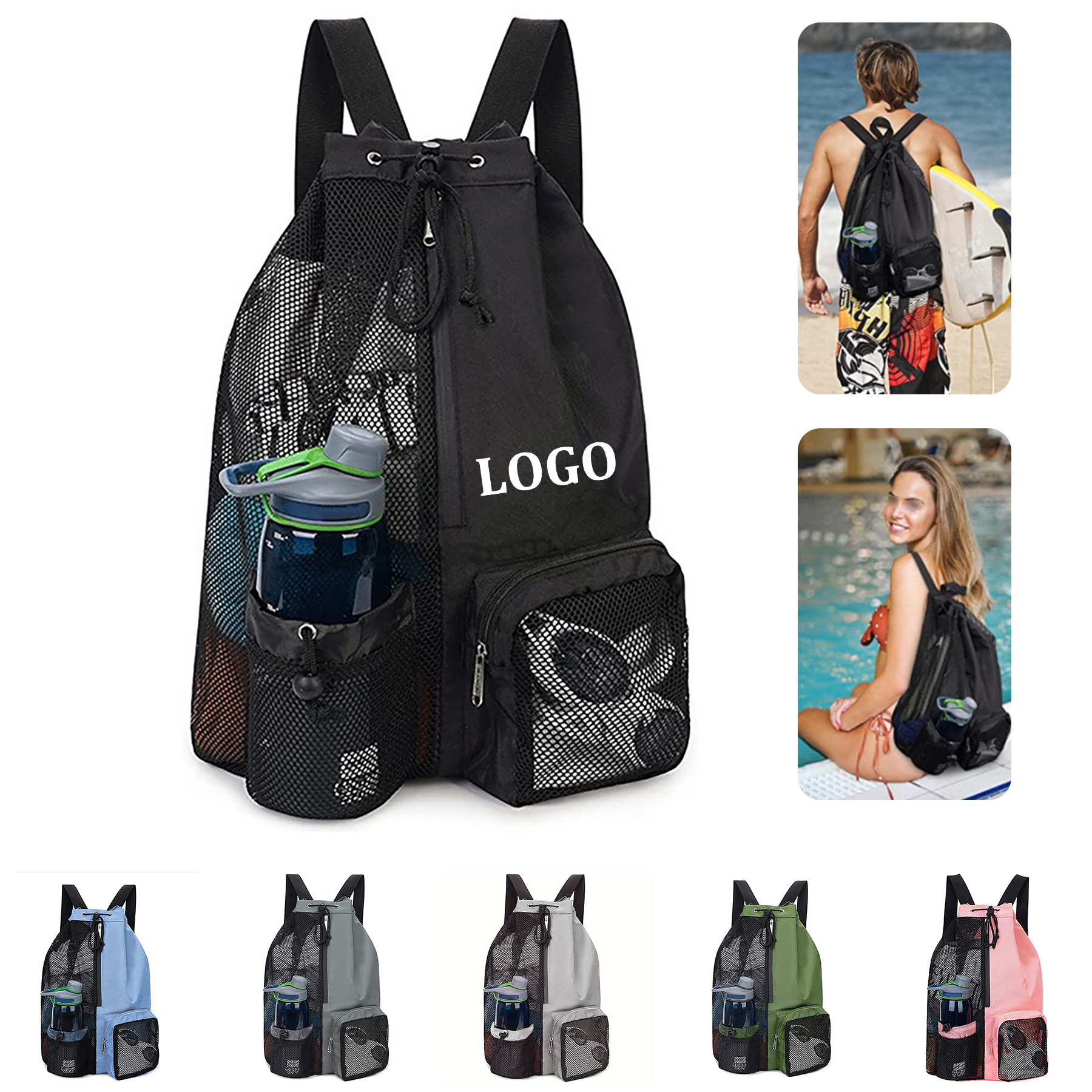 Drawstring Backpack 1