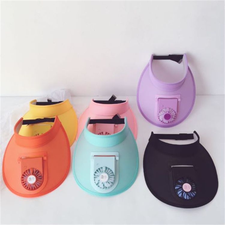 Visor with Electric Fan