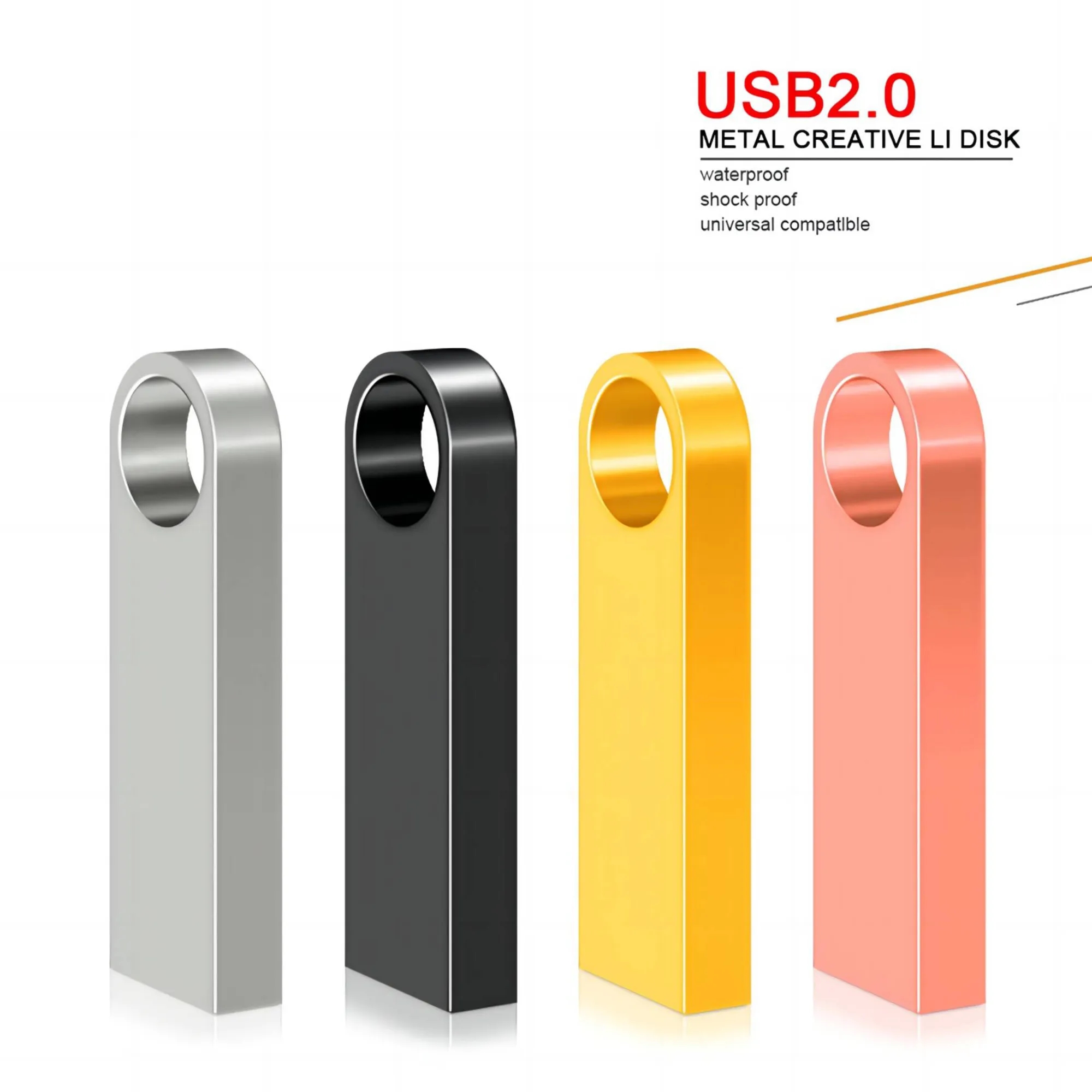 Metal 8GB Flash Drive 4