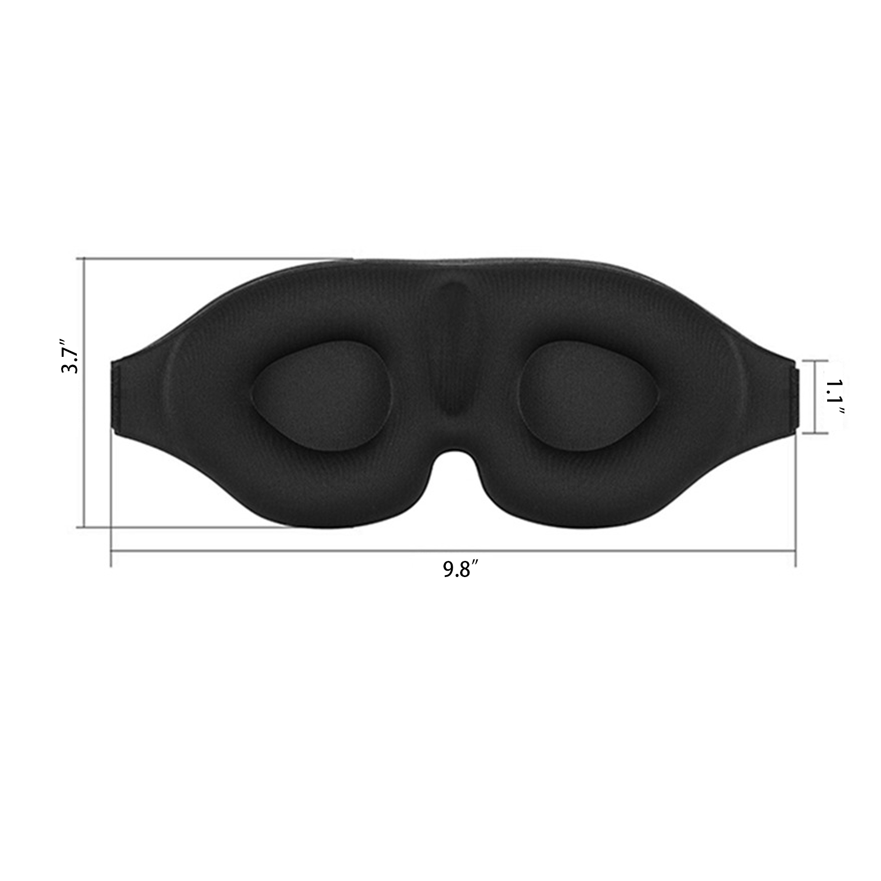 3D Contoured Cup Sleeping Blindfold 6