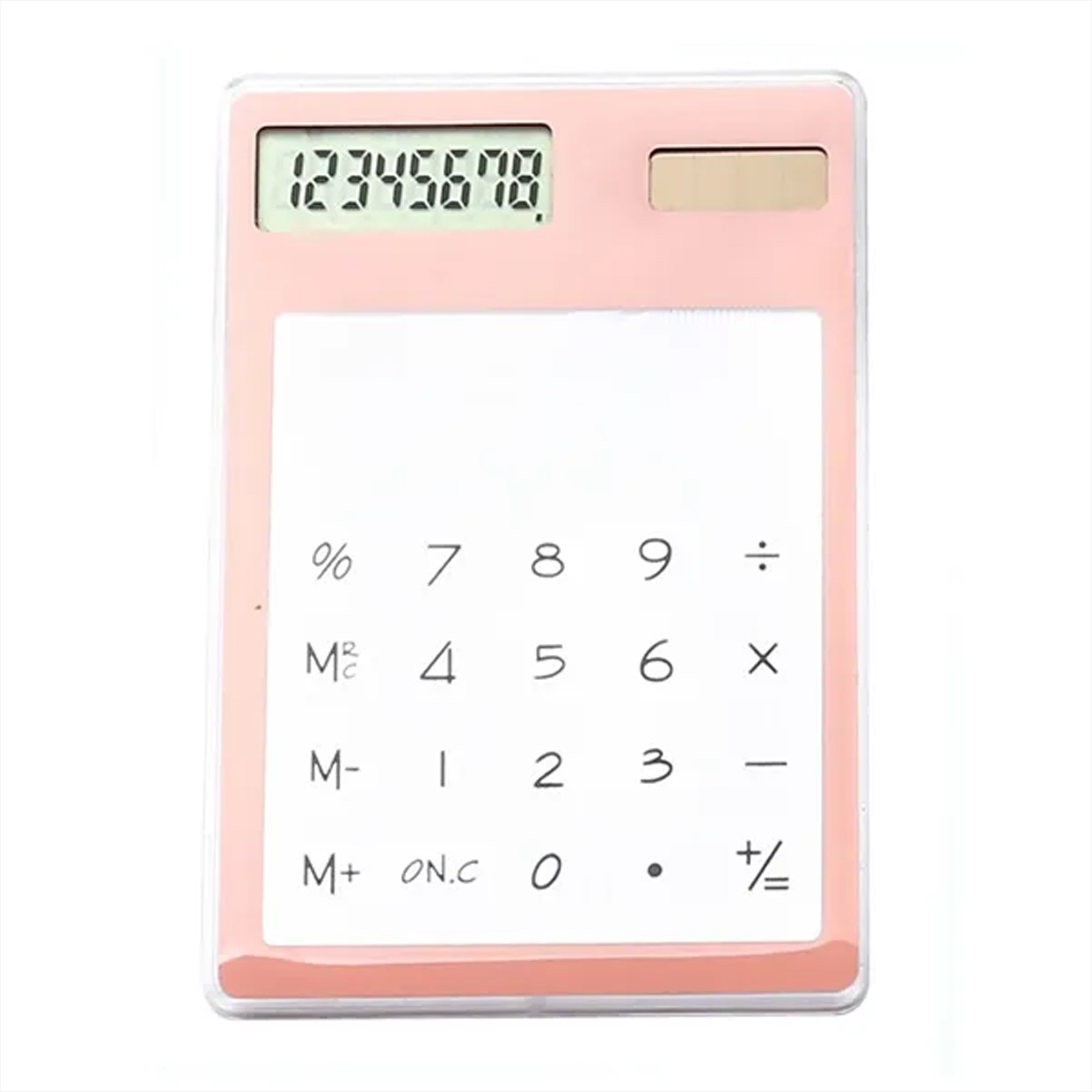 Transparent Solar Desk Calculator 18