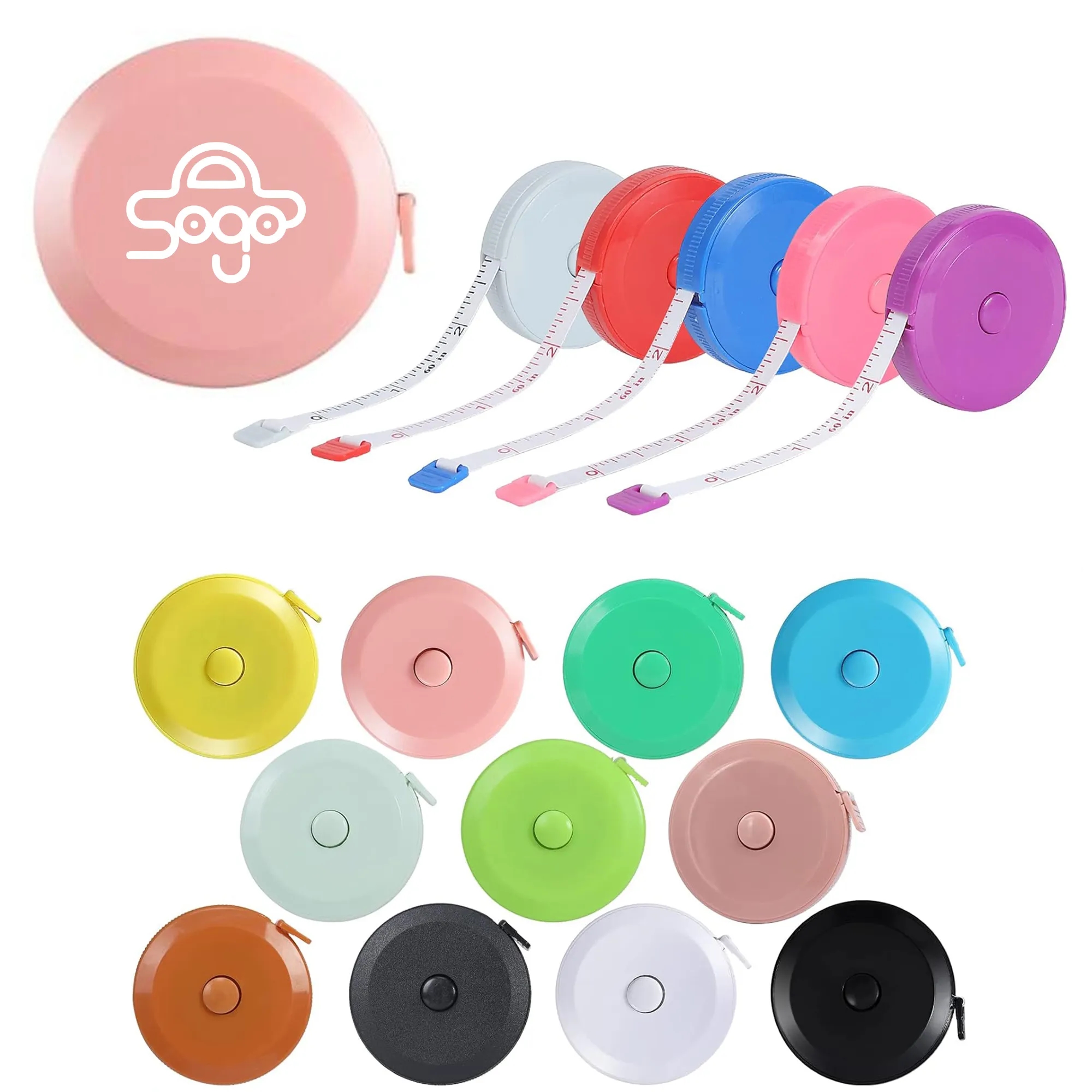 5ft Soft Retractable Measuring Tape MOQ 50
