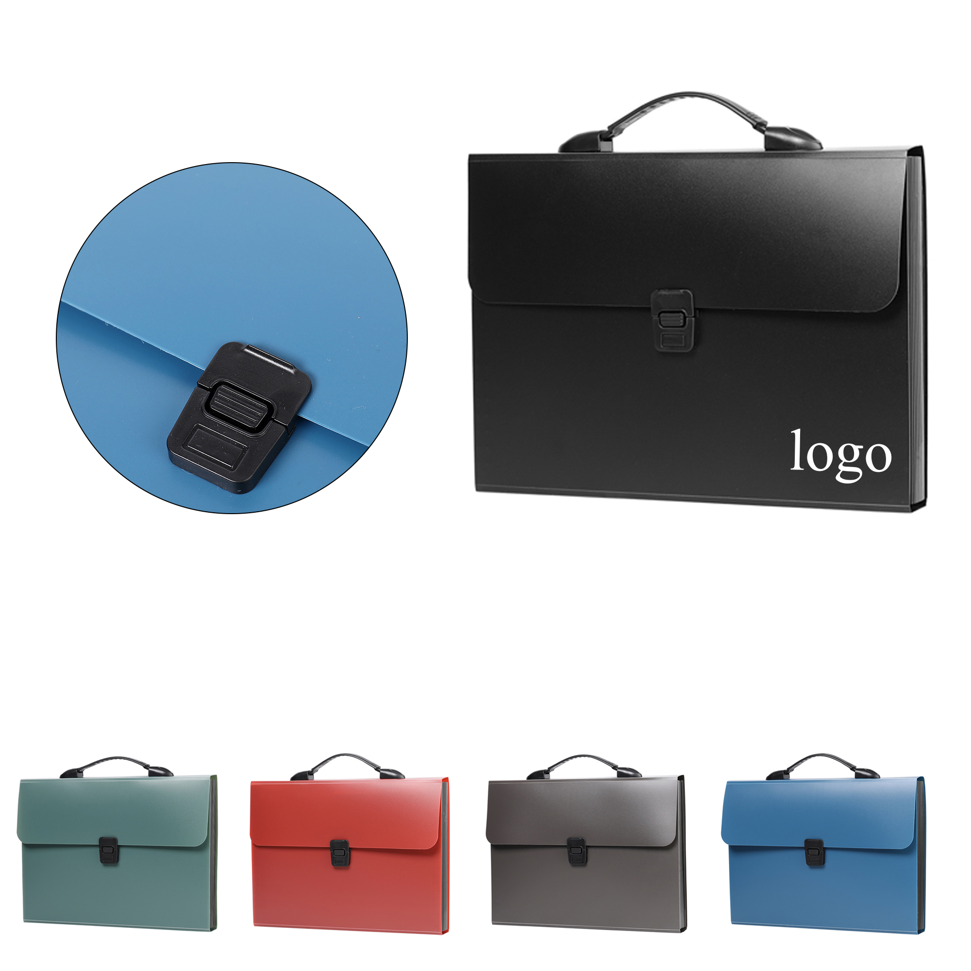 Custom UV Printed Promotional Document Bag
