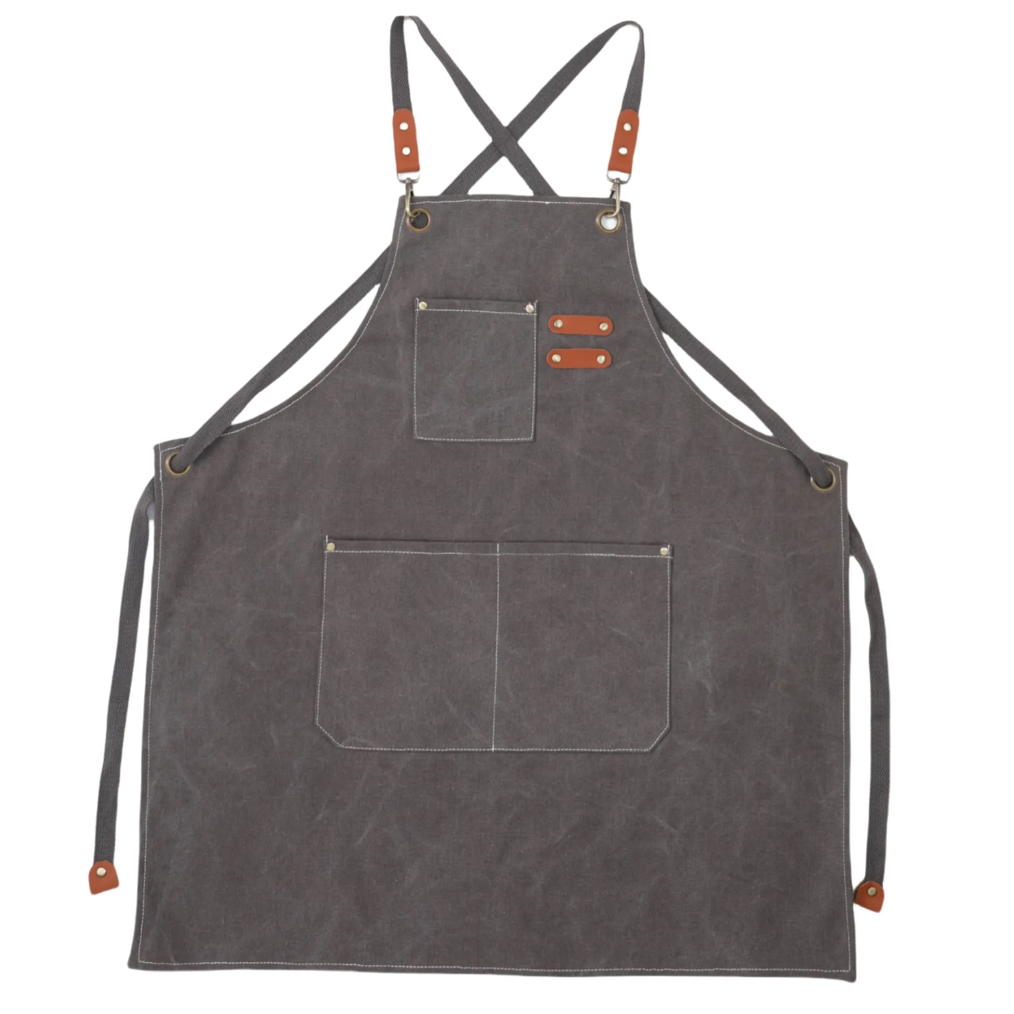Adjustable Denim Bib Work Apron 20