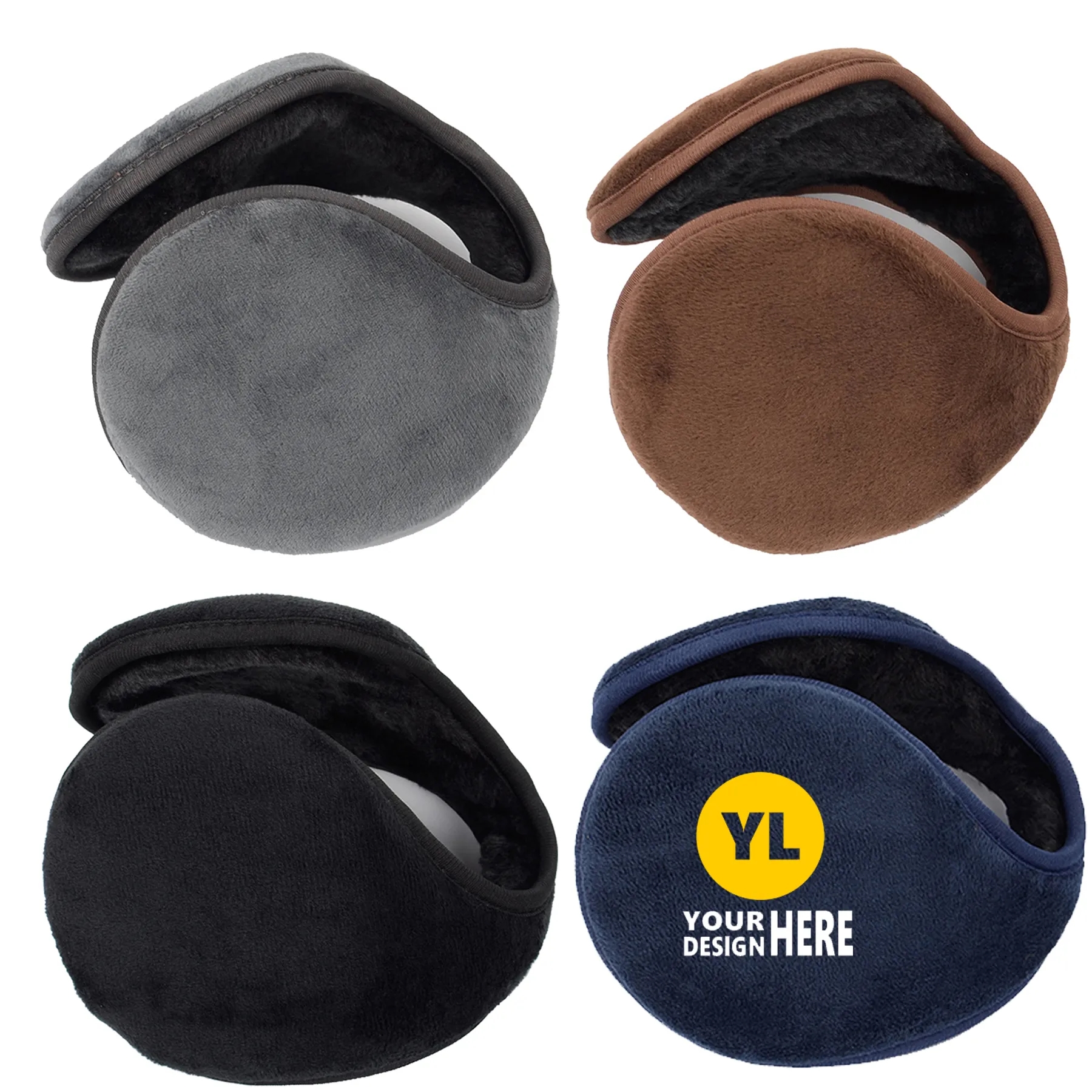 Fleece Ear Warmers Foldable Earmuff 9