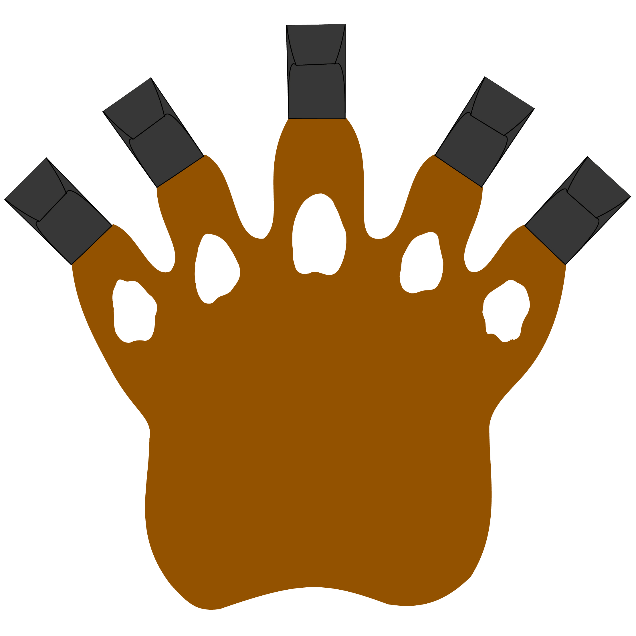 5 Claw Paw Mitt 60