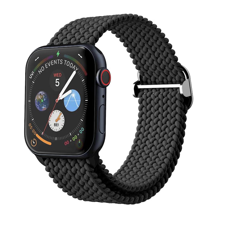 Apple Watch Braided Loop Bands - Charcoal 42mm/44mm/45mm 3