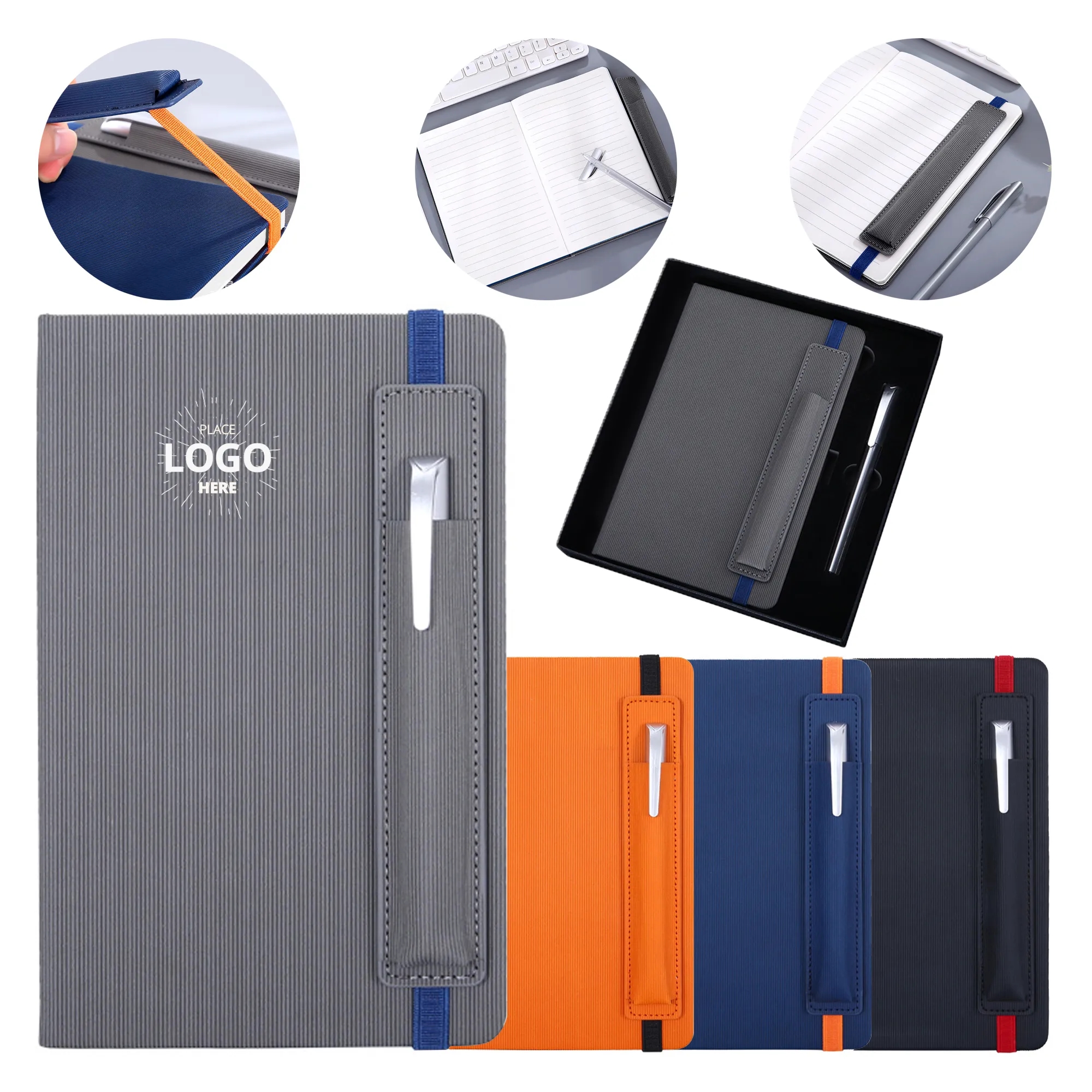 Soft Cover Journal with Pen Loop