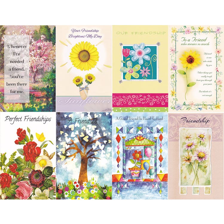 Friendship Cards - Assorted 5"x7.75" 3