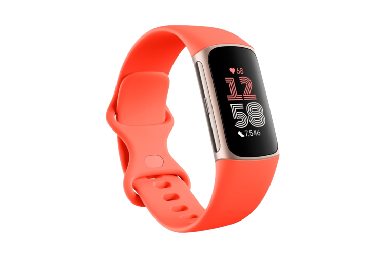 Fitbit Charge 6 Advanced Health Tracker - Coral/Champagne Gold Aluminum 3