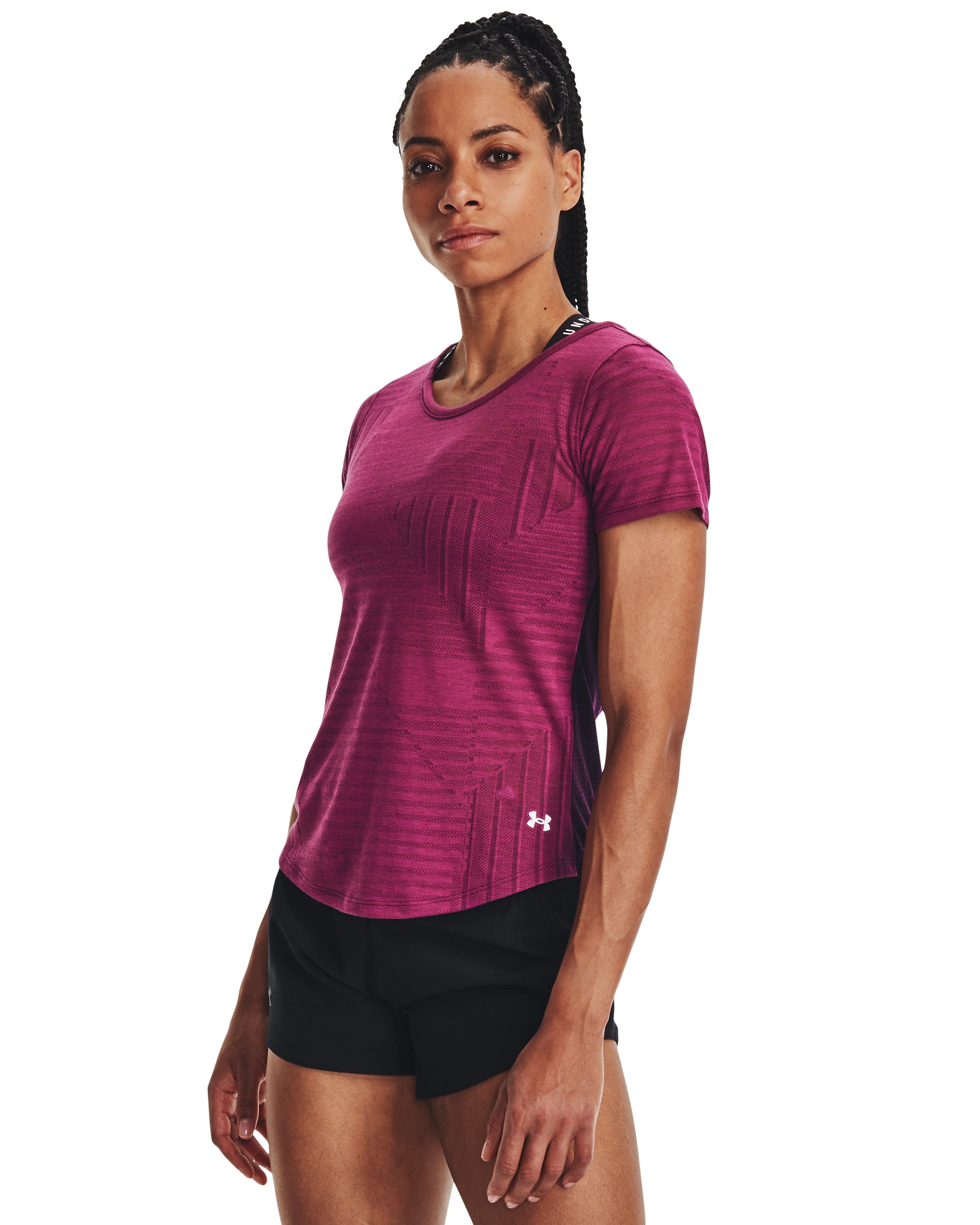 Women's UA Streaker Deco Diamond Short Sleeve 10