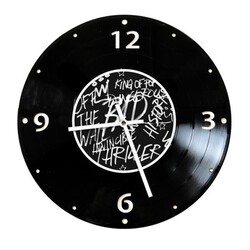 CD Record Wall Clock
