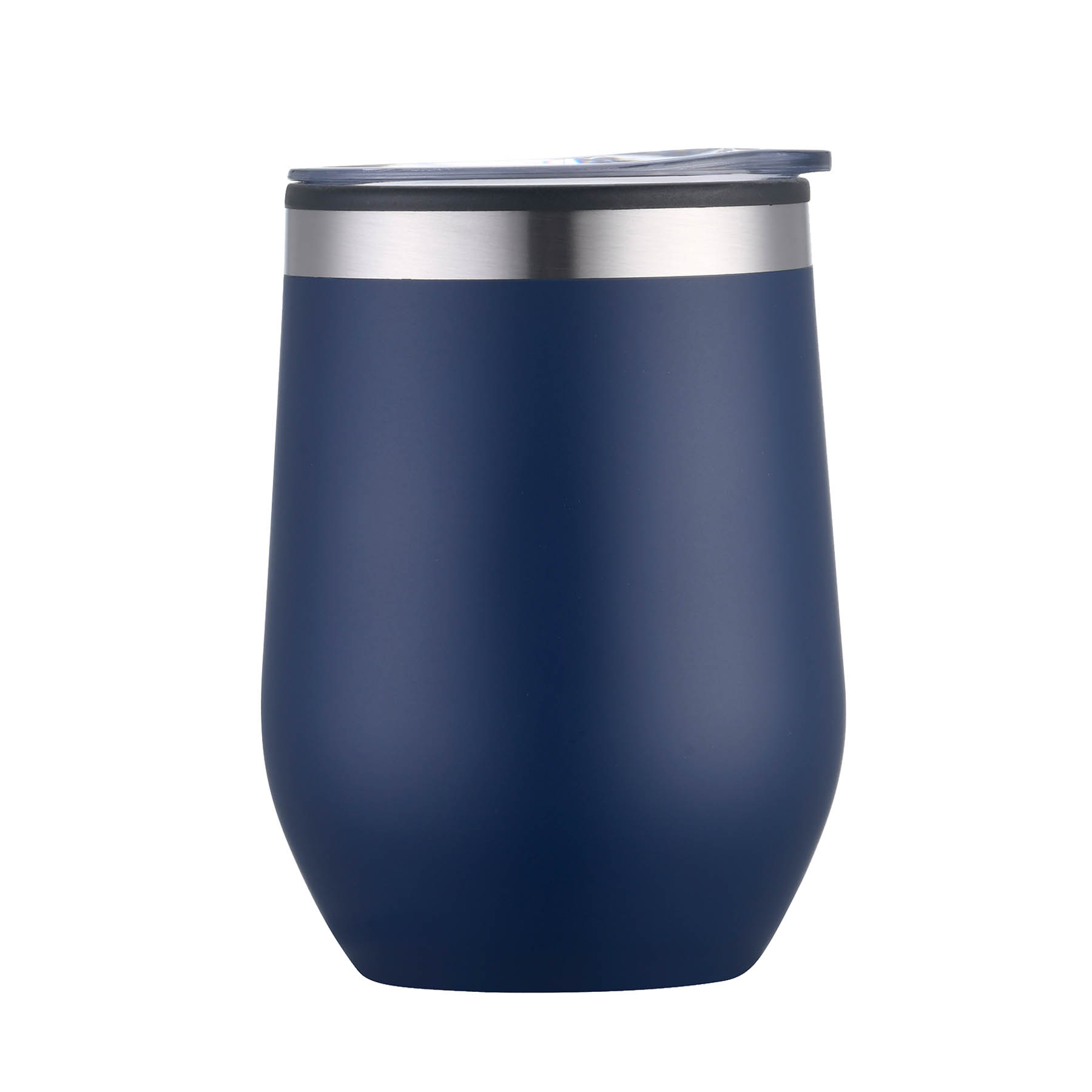 12 oz. Powder-Coated SS Outer with Polypropylene Inner Tumbler Wine Cup 20