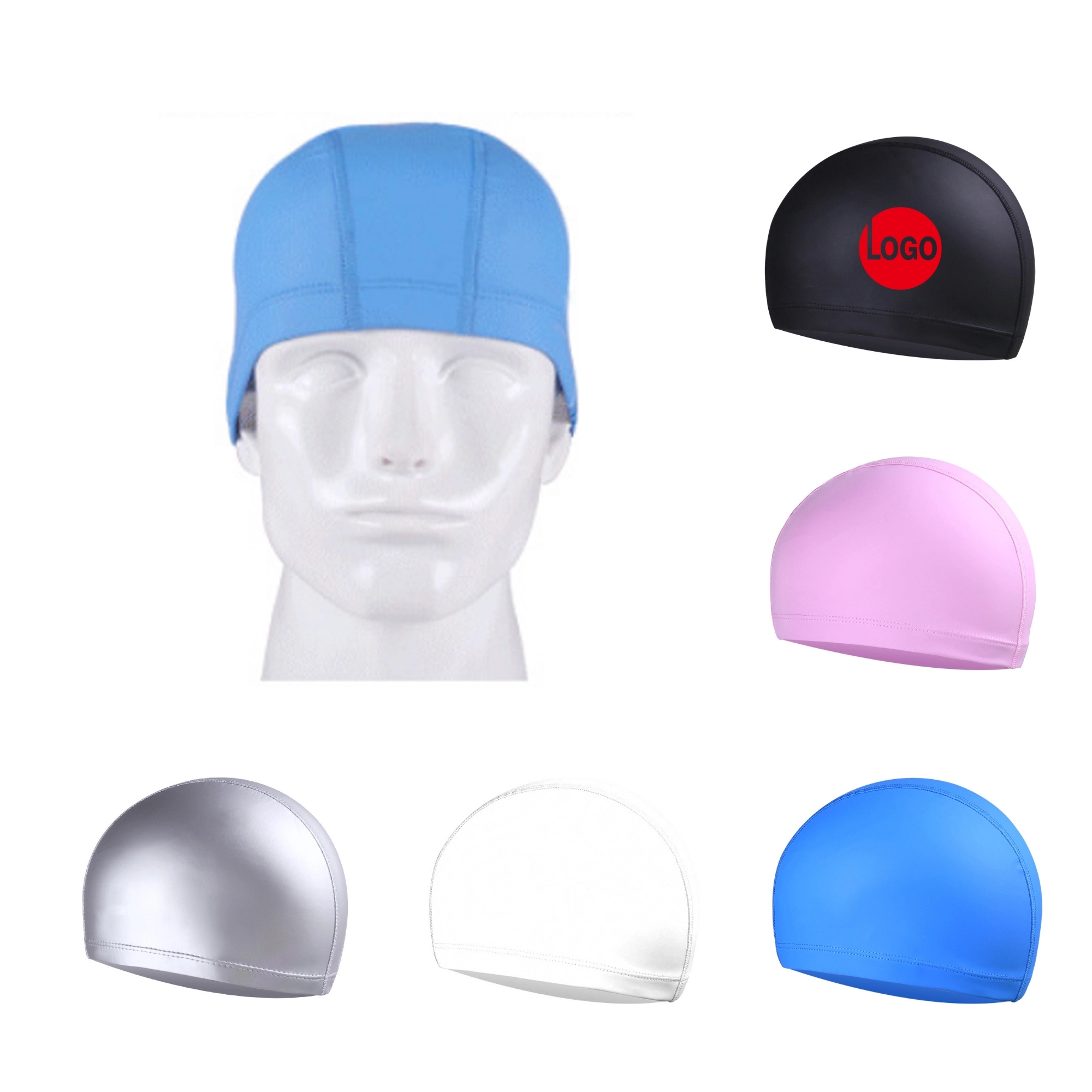 PU Swimming Cap 4