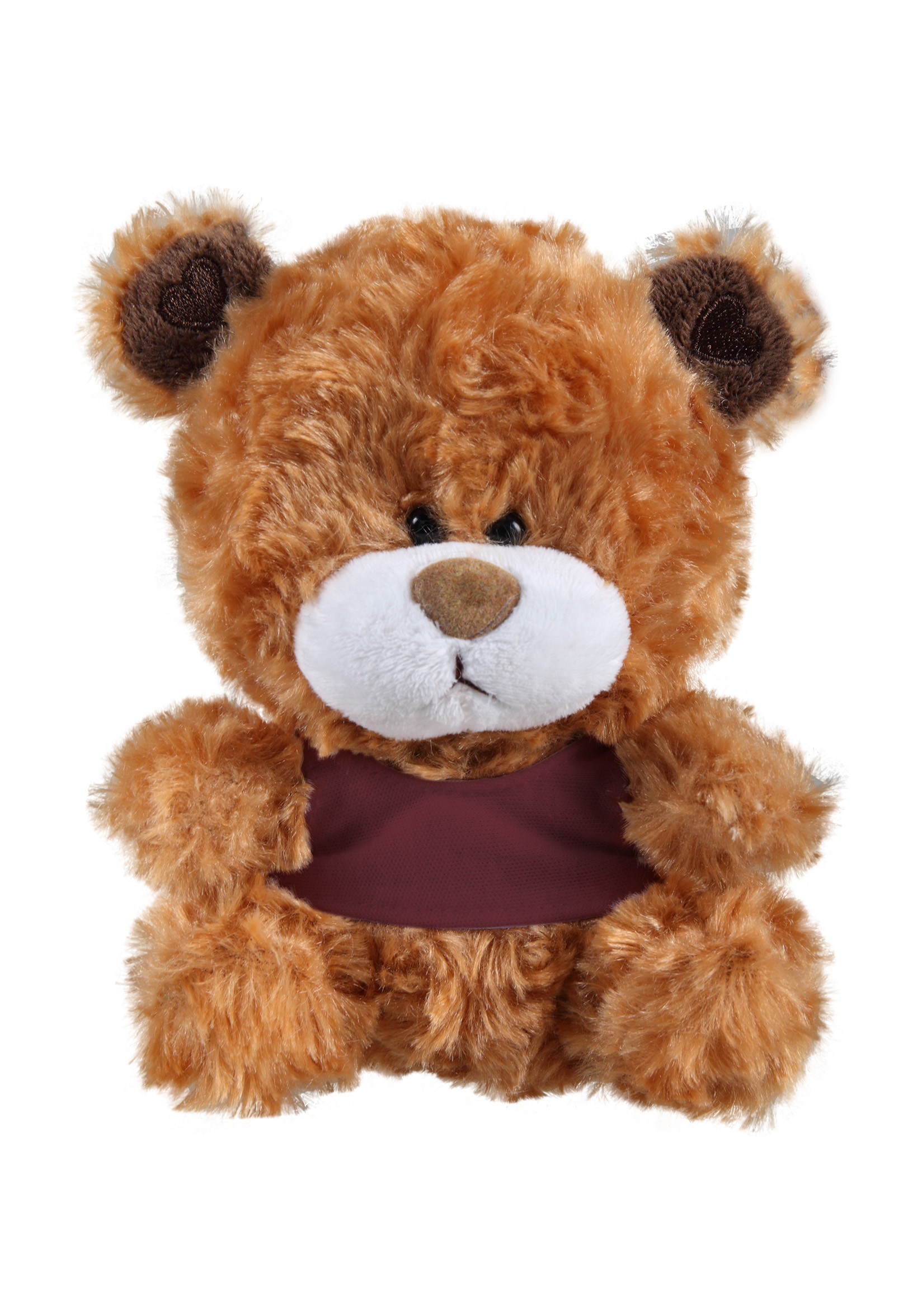 Soft Plush Mocha Qbear with Tank top 36