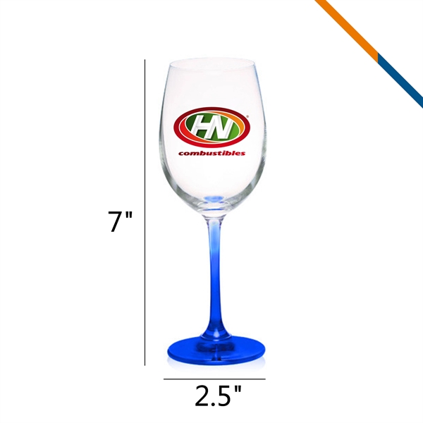 Custom 7.75 oz Wine Glass with Hexagonal Stem — Corporate Gifting & Event Promo 3