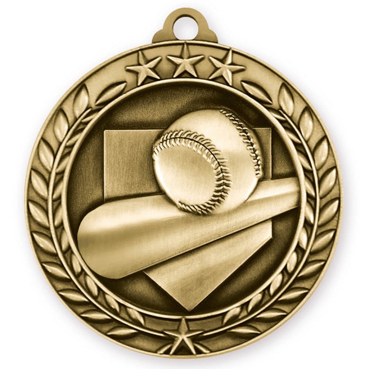 Baseball Medallions (Various Styles) STBaseballMedals Logo Custom