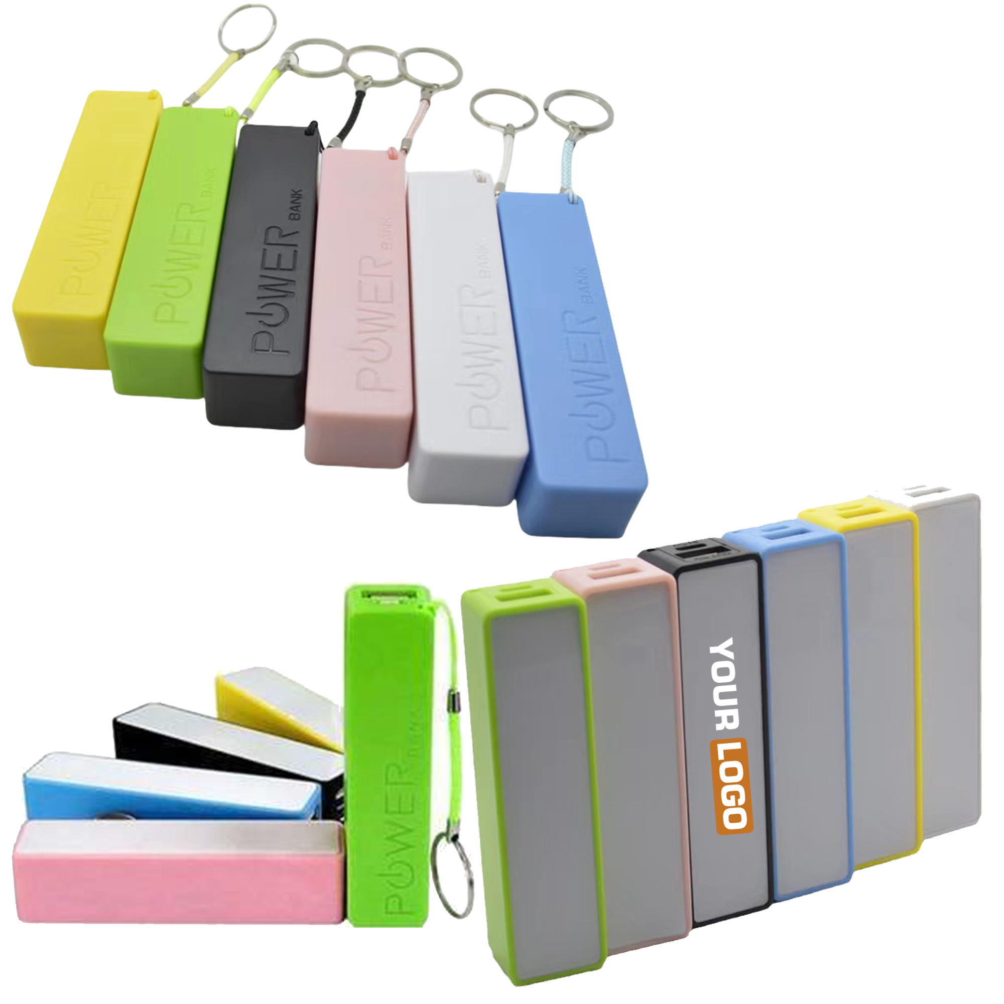 Budget-friendly Portable Colorful Power Bank