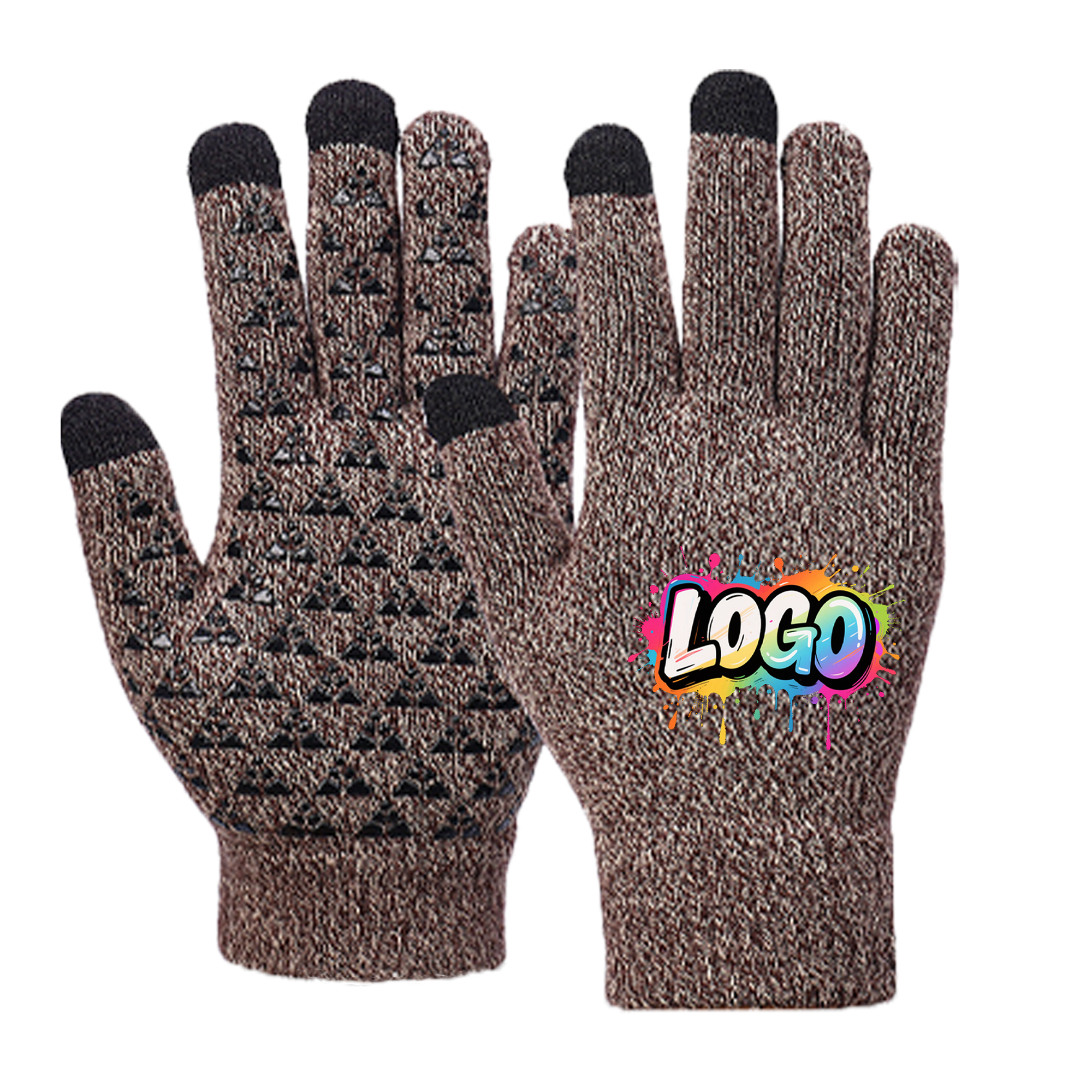 Winter Warm Knit Touchscreen Gloves 9