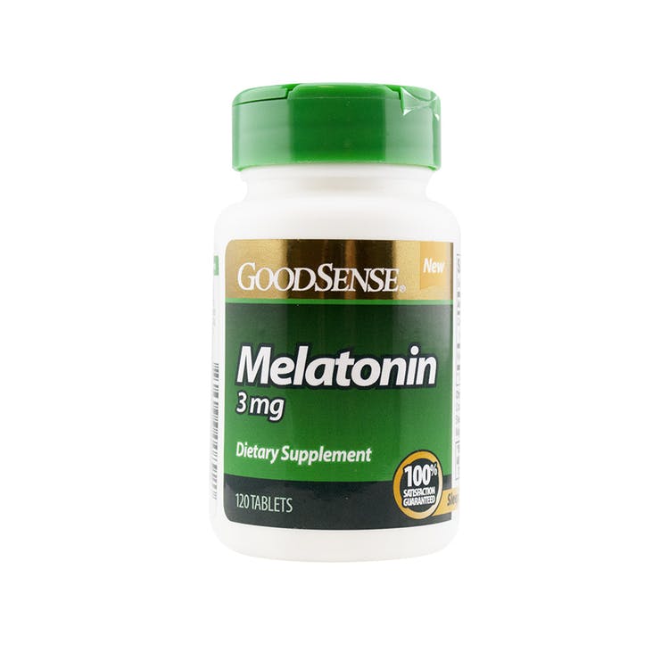 GoodSense Melatonin Tablets - 120/Bottle 3 mg 3