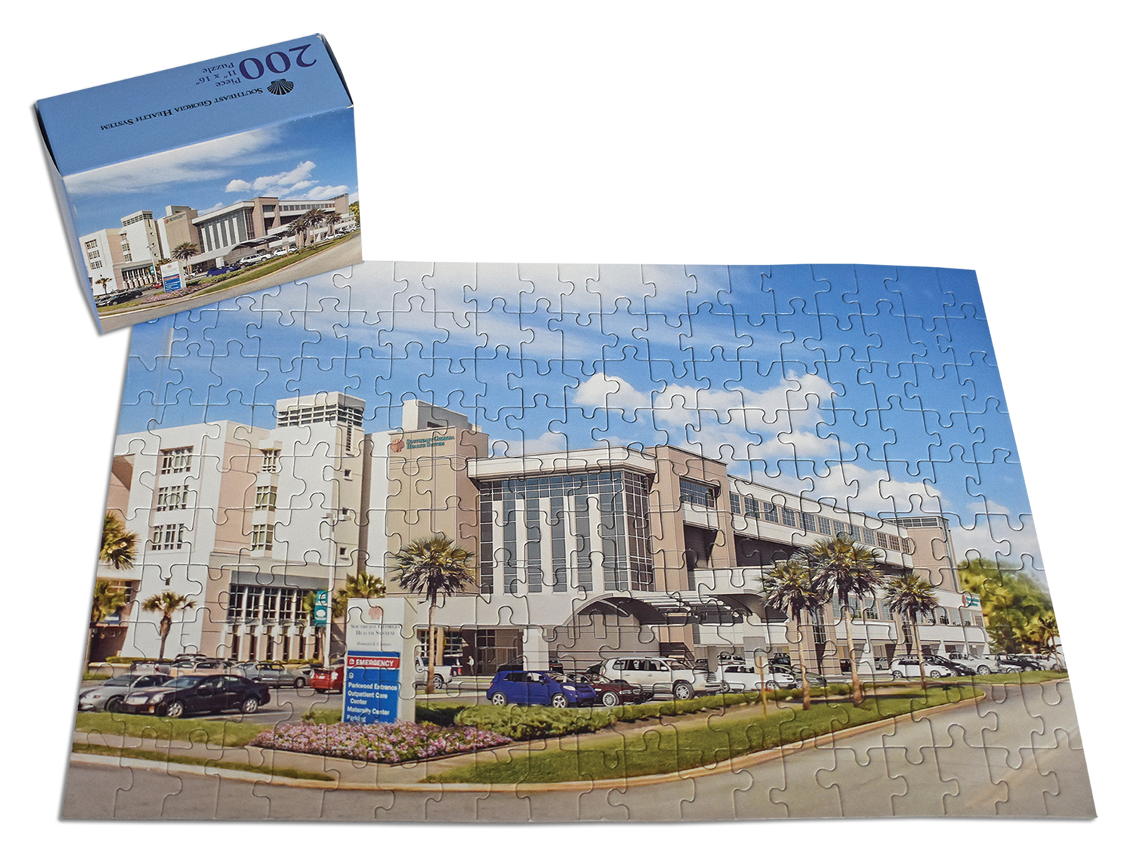 200 Pieces - 11" x 16" - Large Puzzle in Box 12