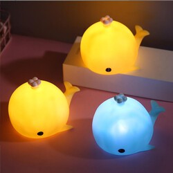 Cute Whale Night Light
