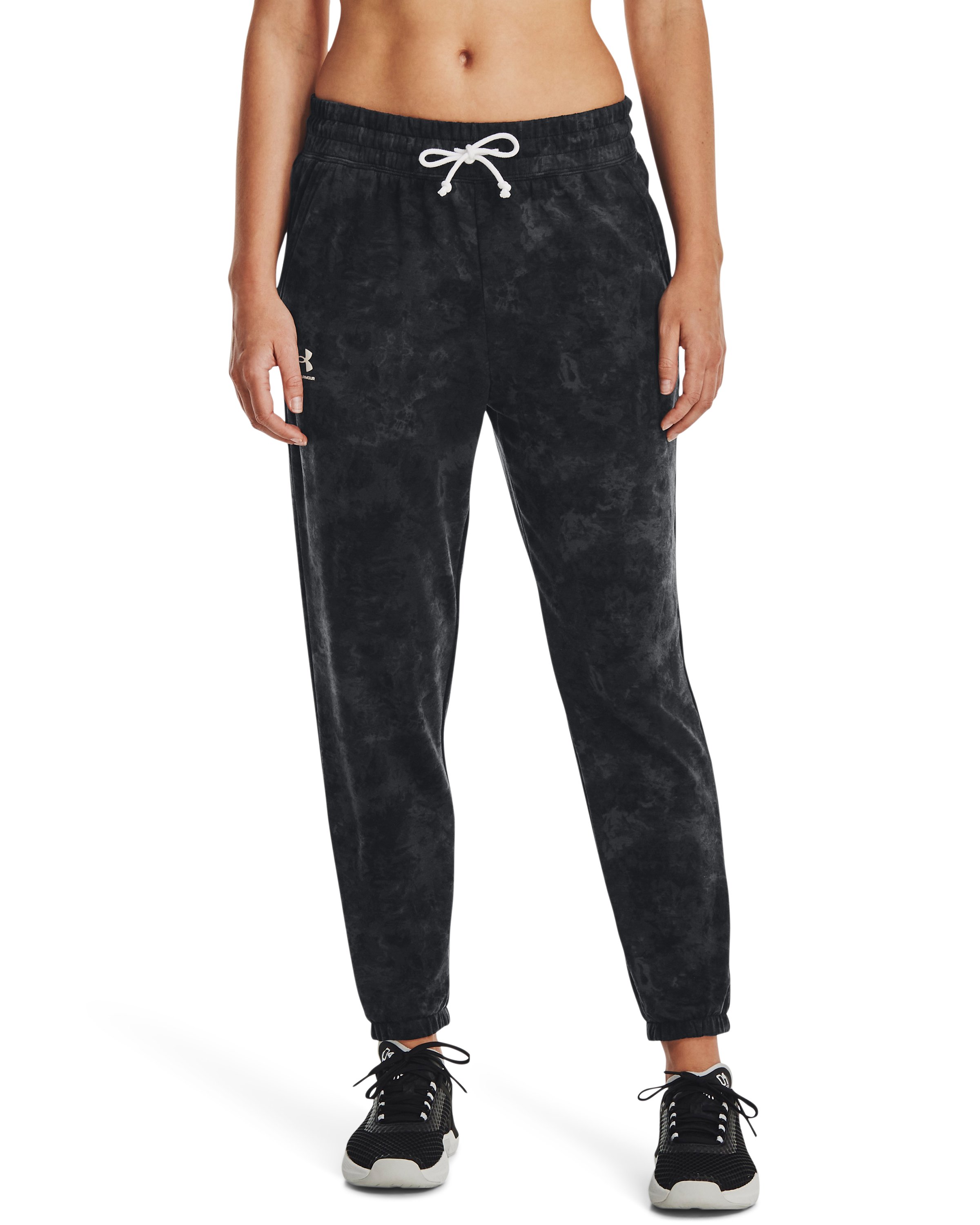 Women's UA Rival Terry Printed Joggers  9