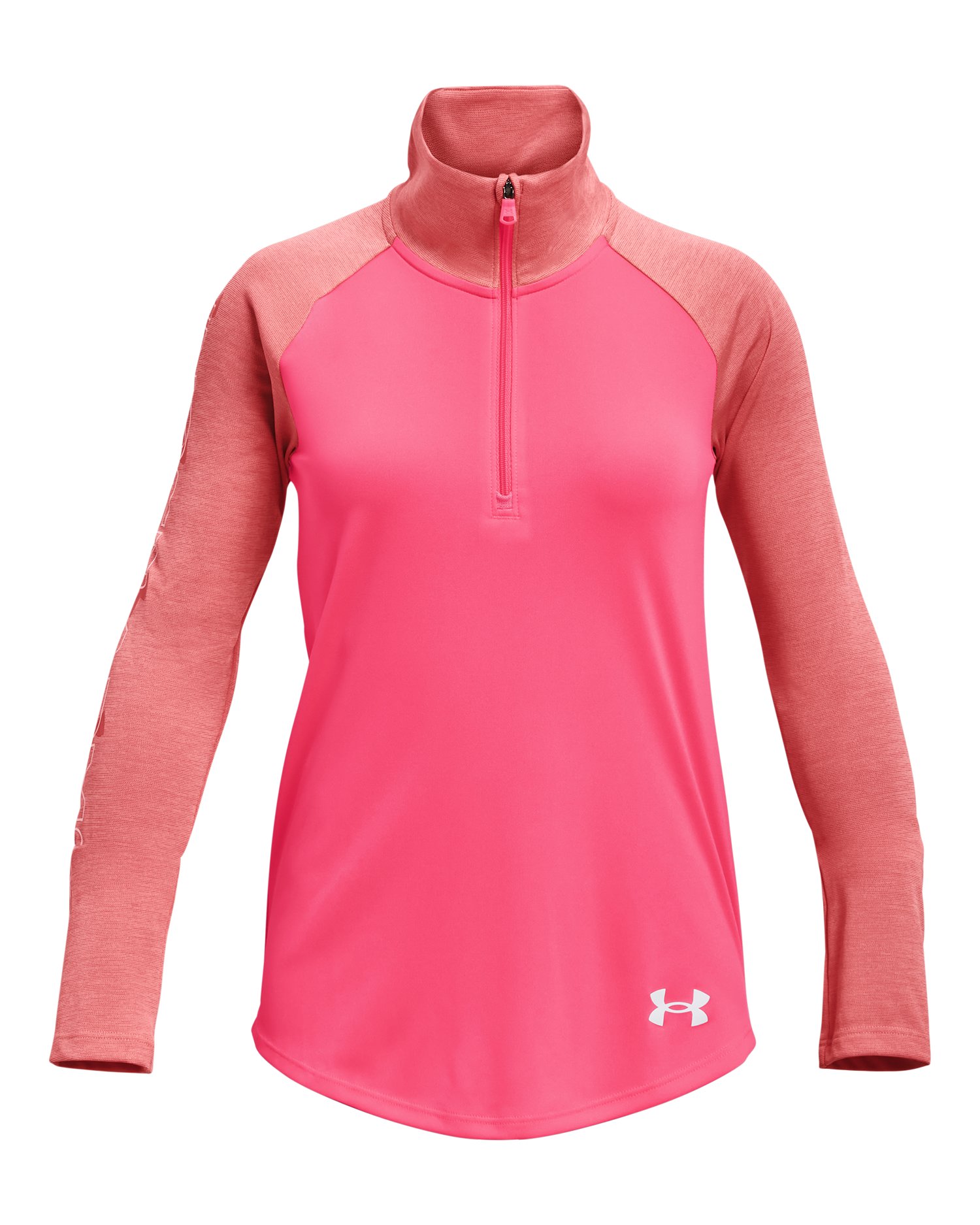 UA Tech Graphic Girls' Zip 12