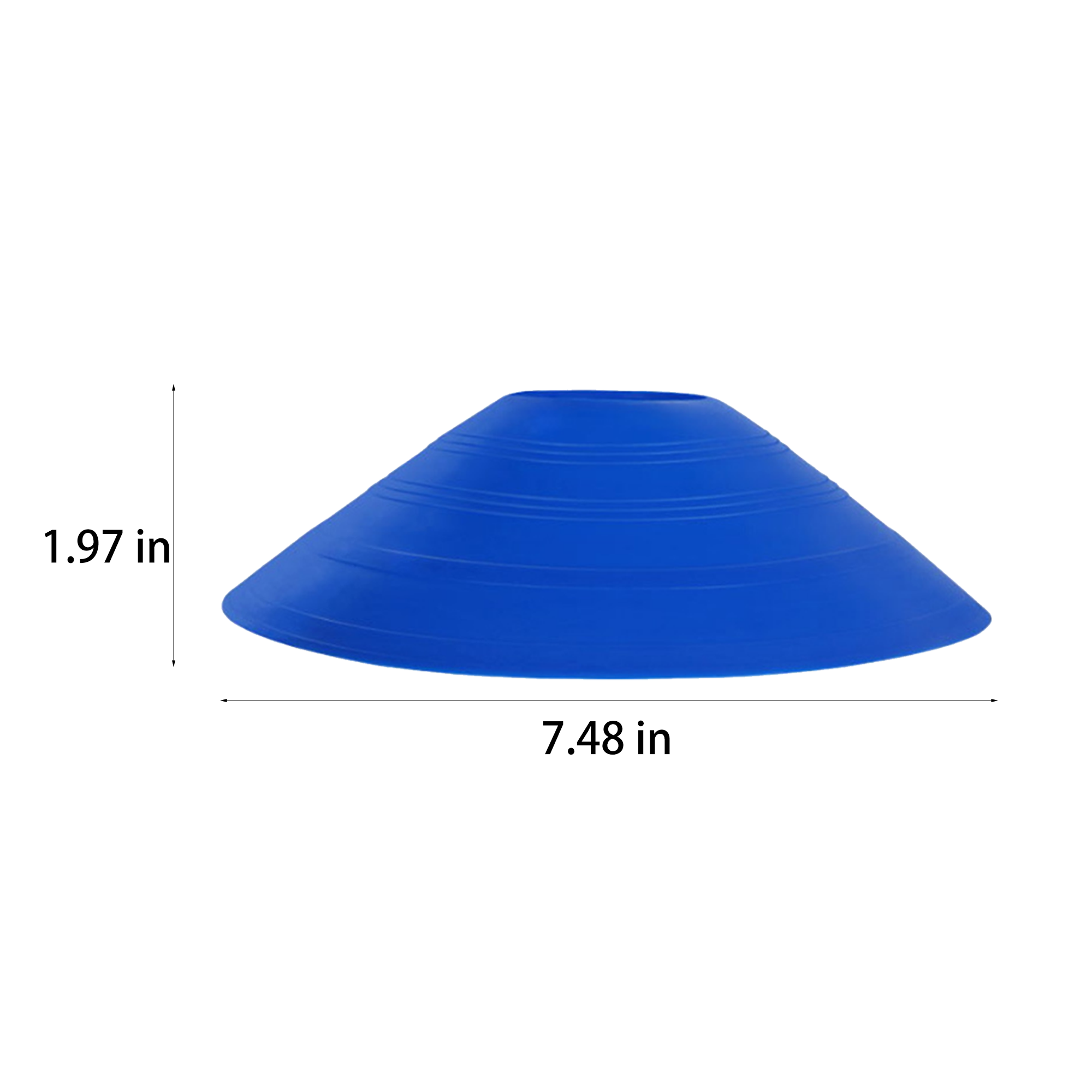 7.5 Inch PE Soccer Training Discs 5