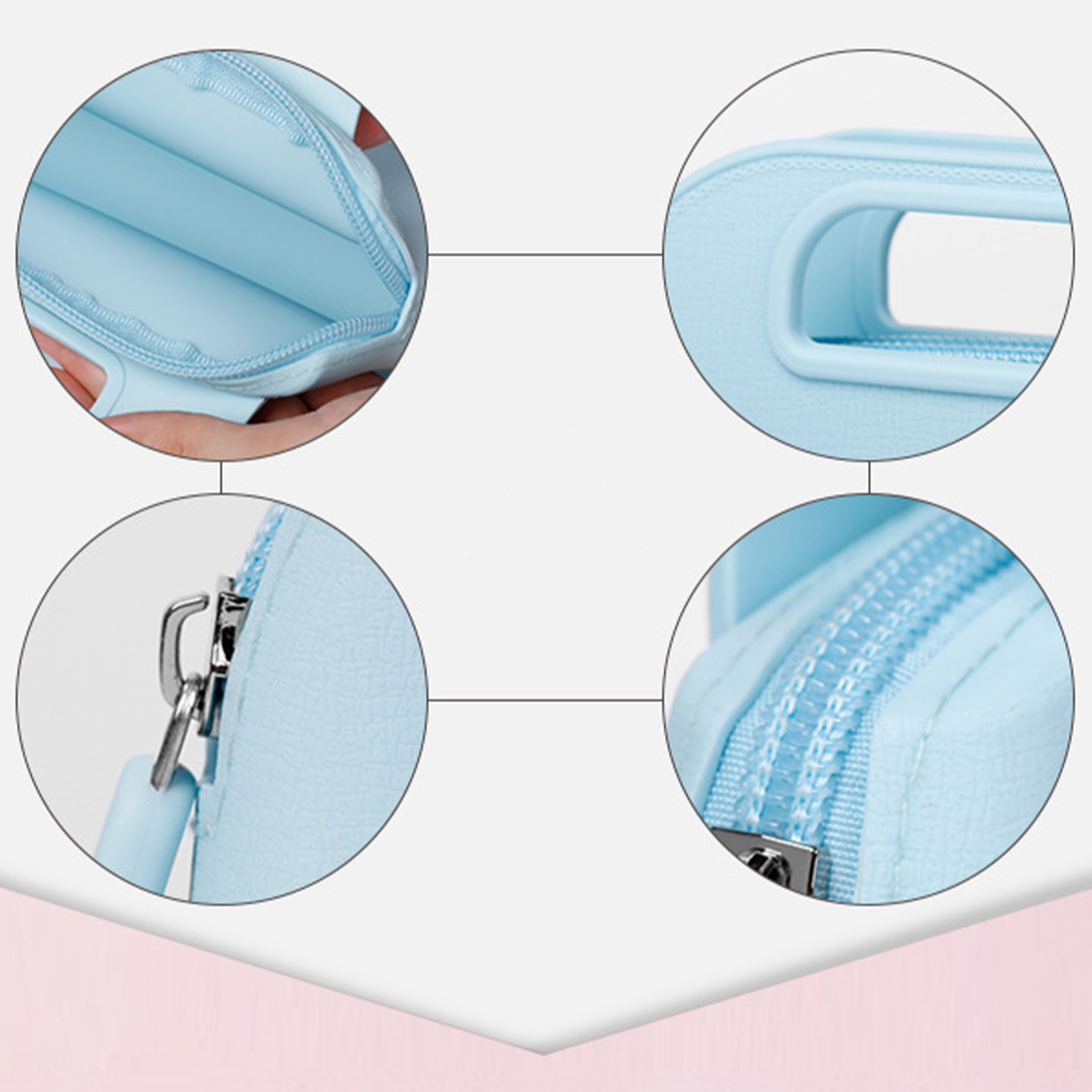 Silicone Compact Organizer Handbag 11