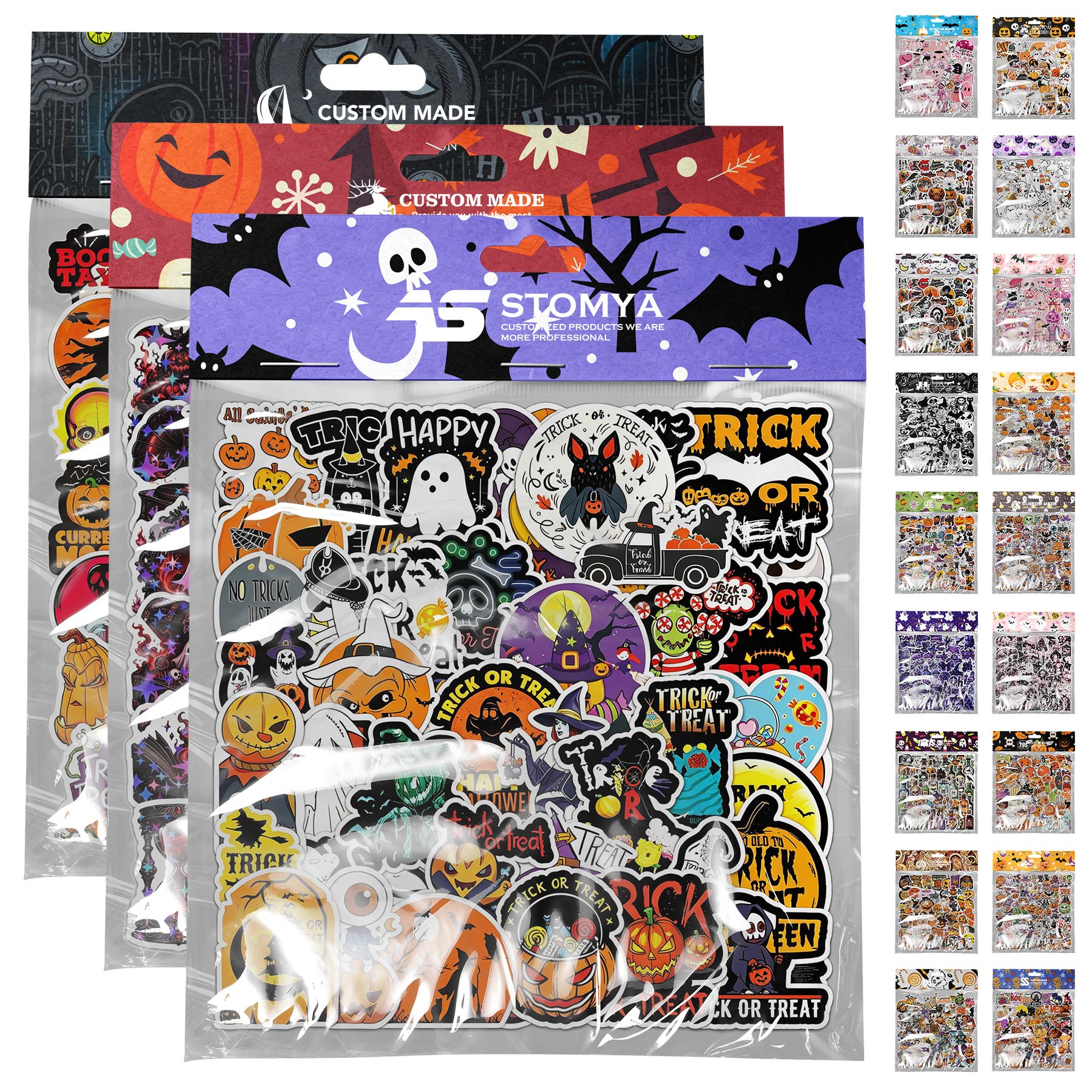 Halloween Cartoon Stickers