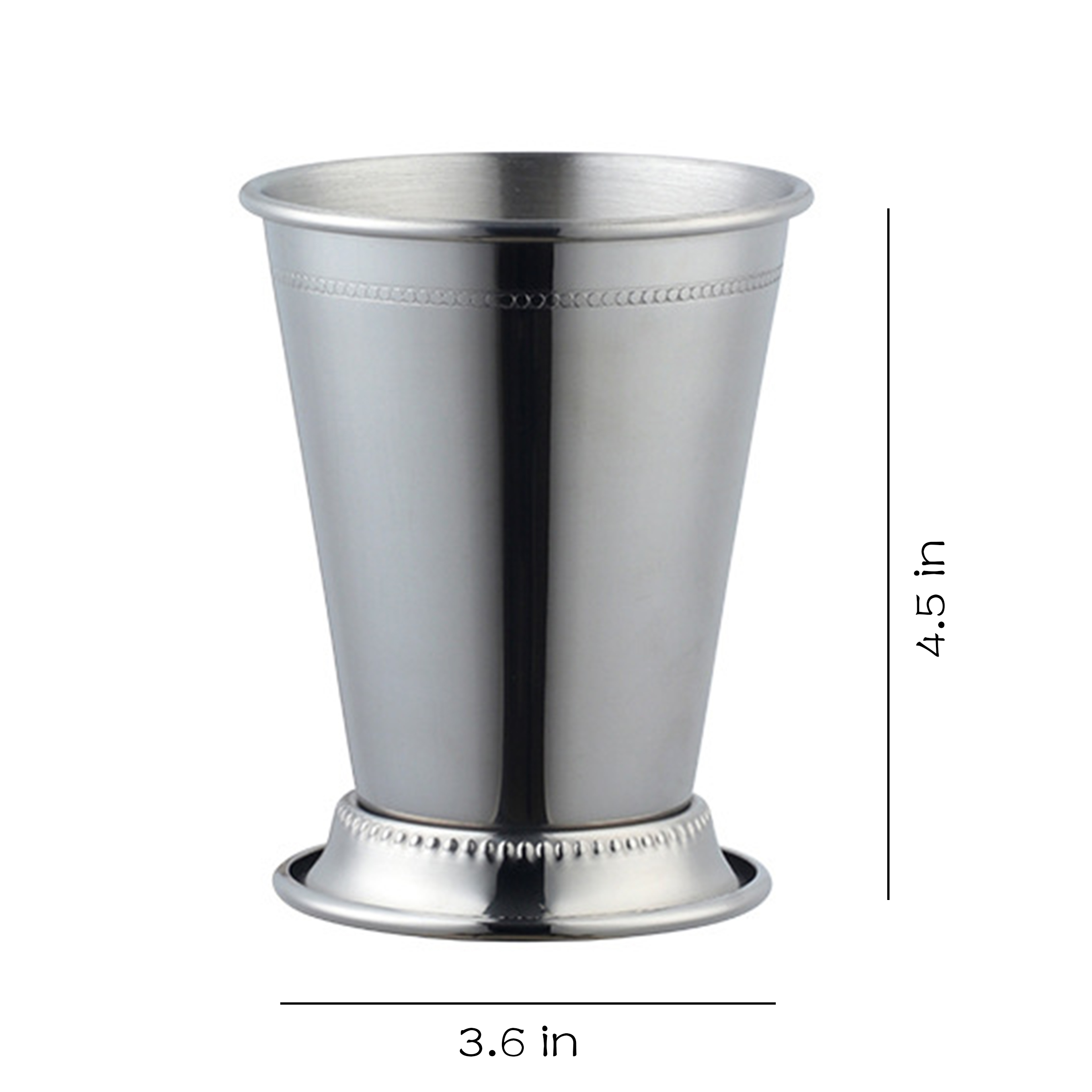 Stainless Steel Colored Cocktail Glass 10
