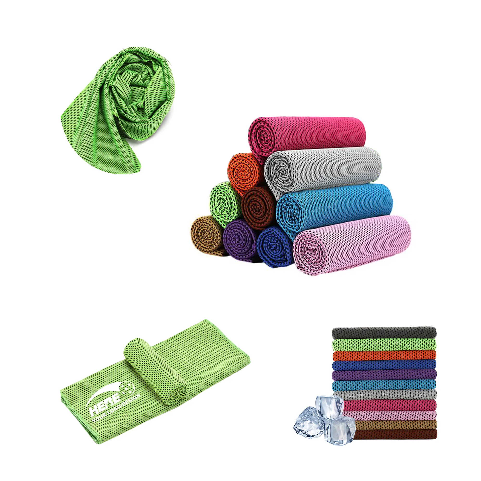 Ice Feeling Cooling Sport Towel 12
