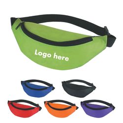 Camping Fanny Pack w/ Zippered Compartment & Buckle Closure