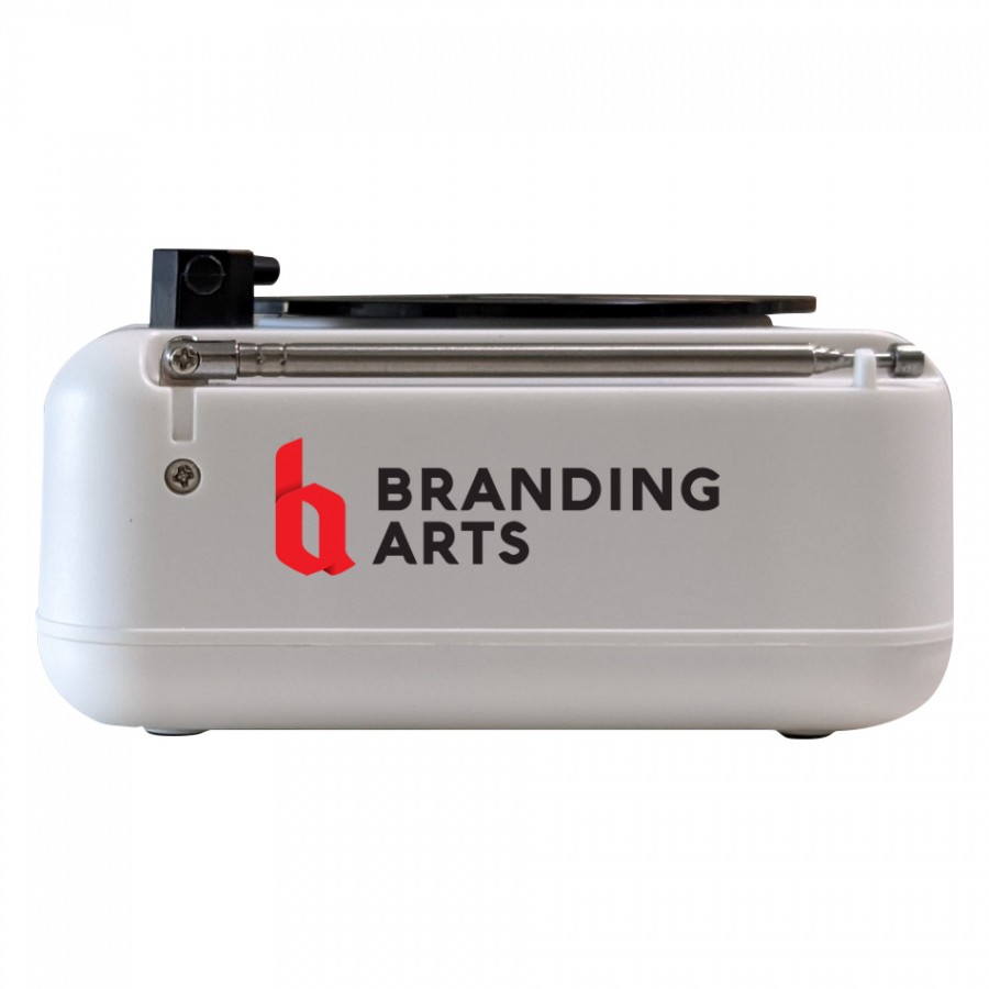 SonicWave Retro Record Player Shaped Bluetooth Speaker 12