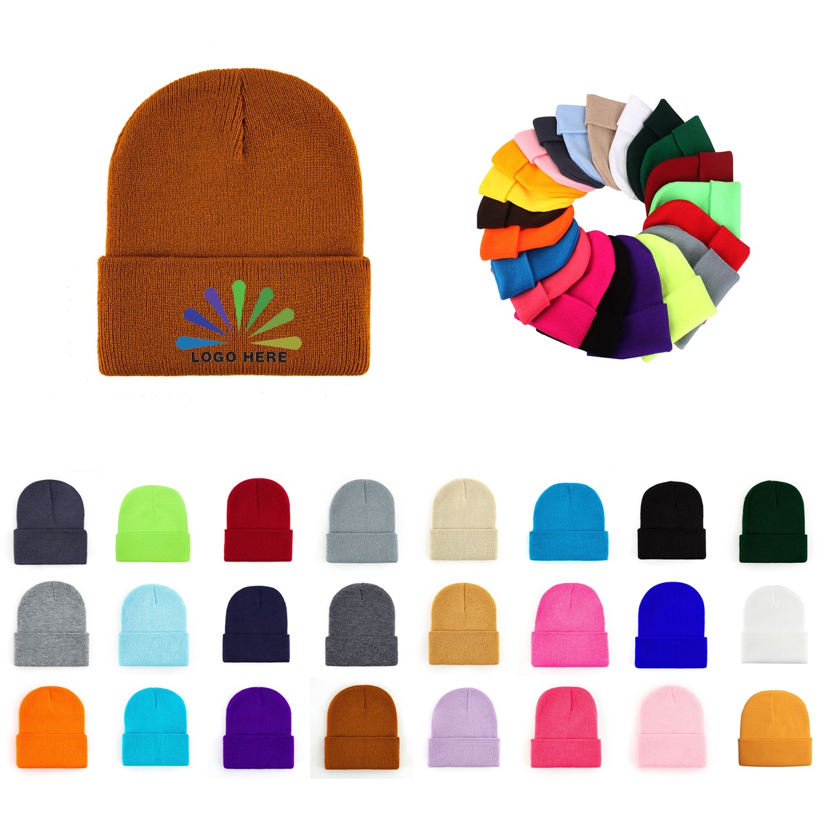 Winter And Autumn Cold Protection Knitted Warm Hat 3