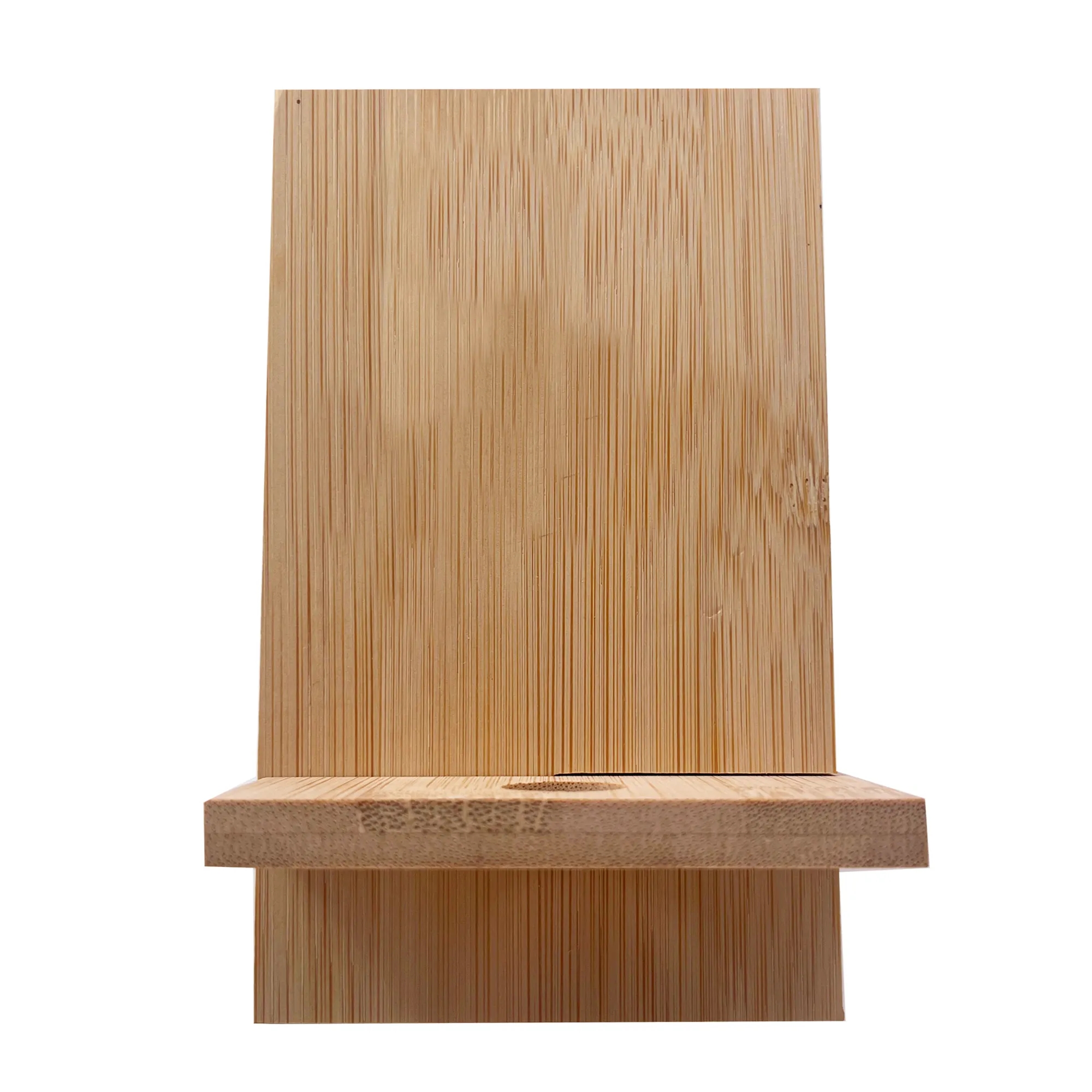 Bamboo Mobile Phone Holder With Charge Hole 14
