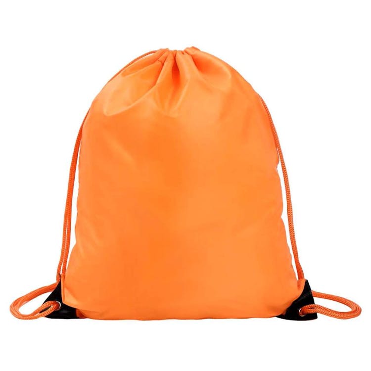 Orange Drawstring Bags - 17" 3