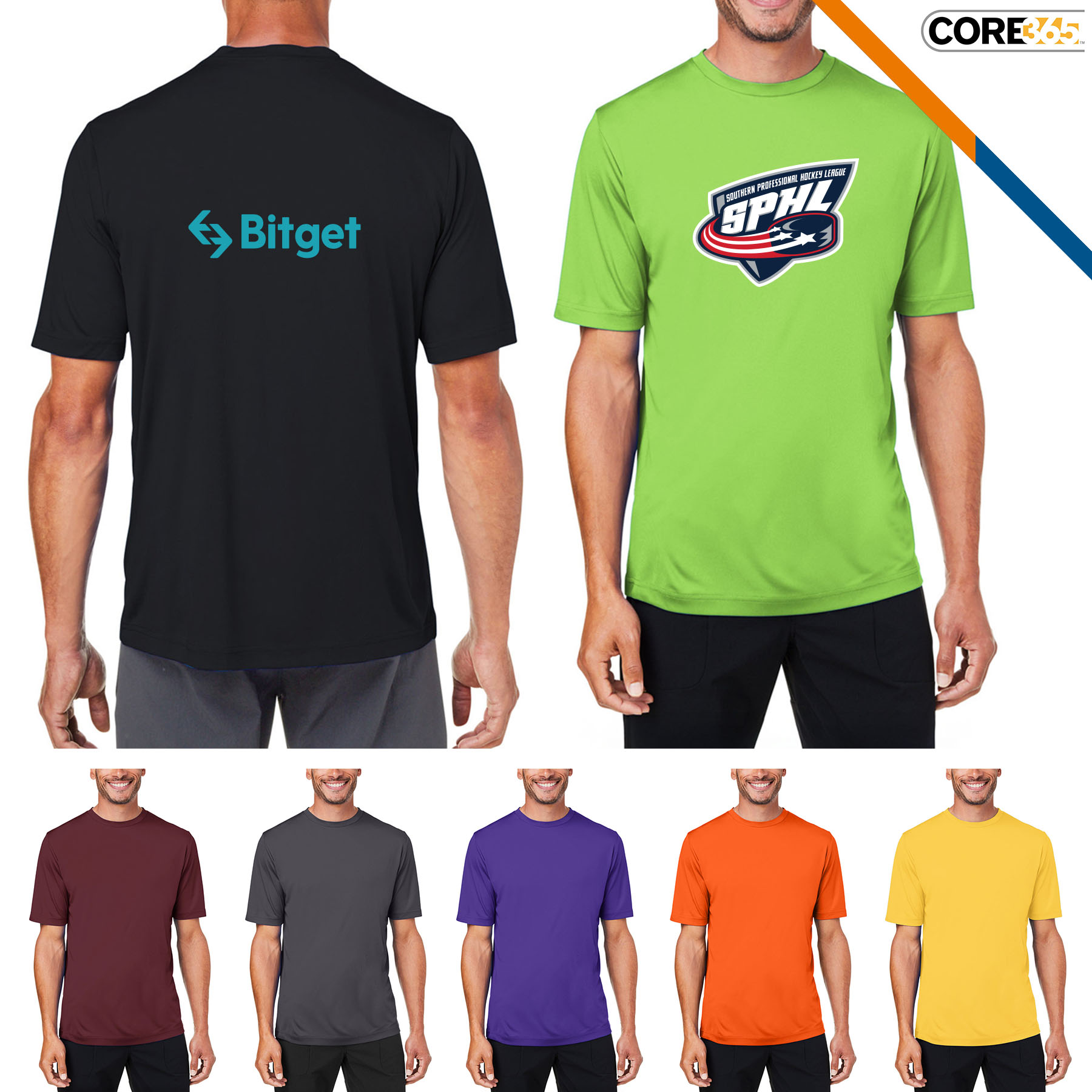 CORE365® 4 OZ. Unisex Capital Performance T-Shirt
