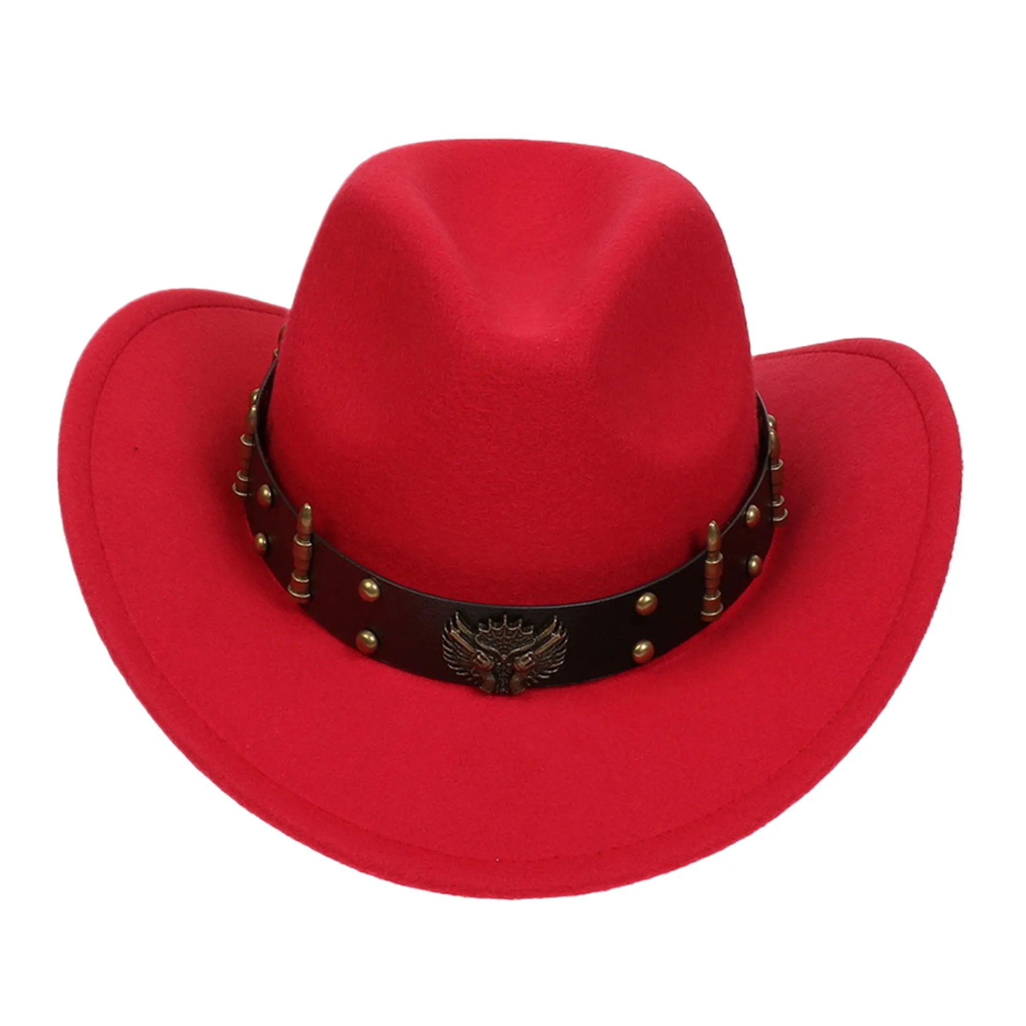 MOQ50 Wool Felt Jazz Retro Tide Hat 14
