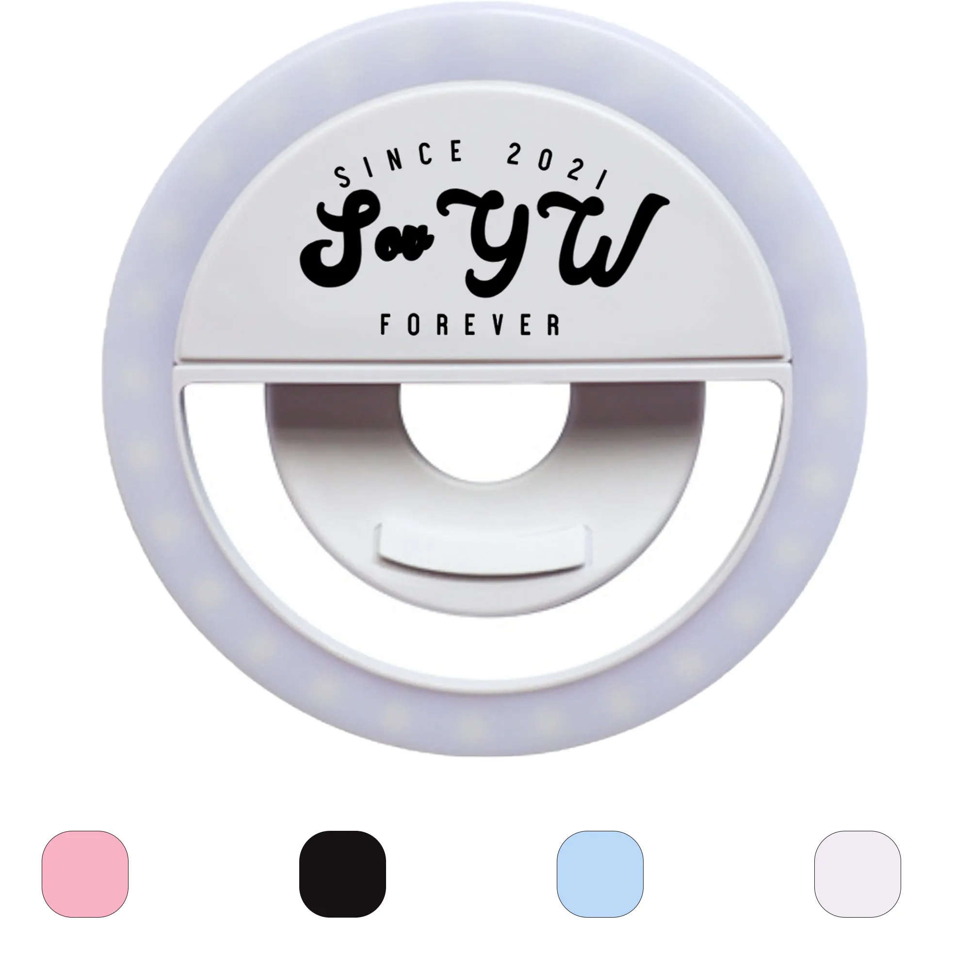 3-Speed Adjustable Led Round Selfie Light 4