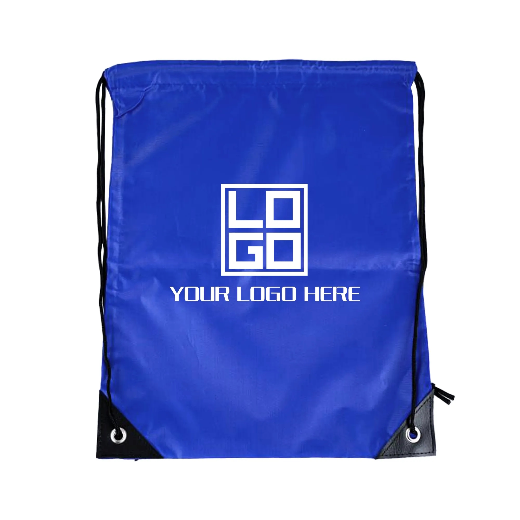 Custom 210D Polyester Drawstring Backpack Cinch Bag 6