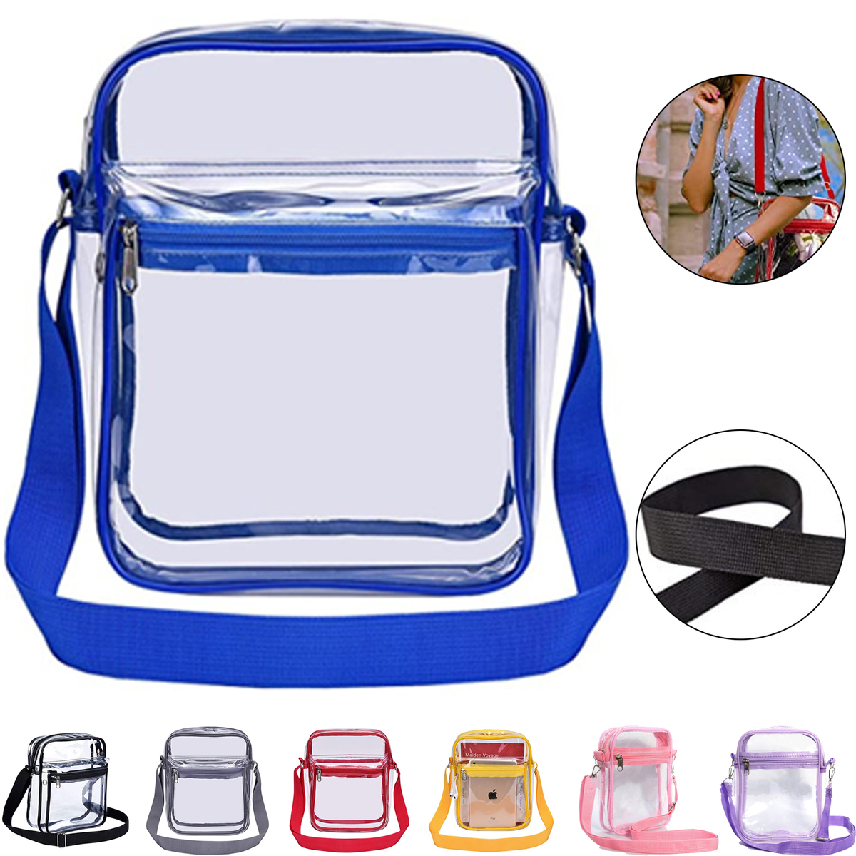 Clear Crossbody Bag