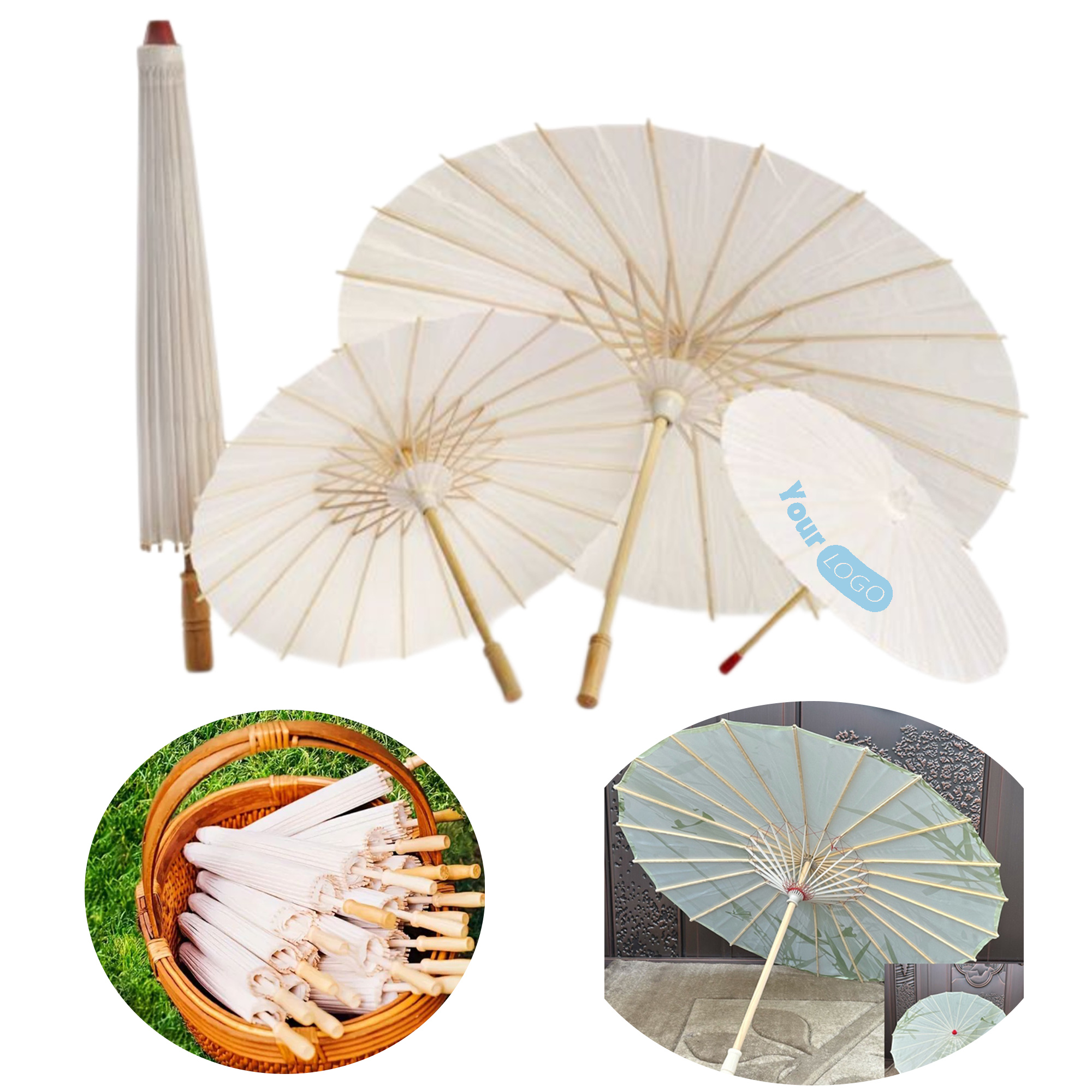 Retro Oil Paper Umbrella 4