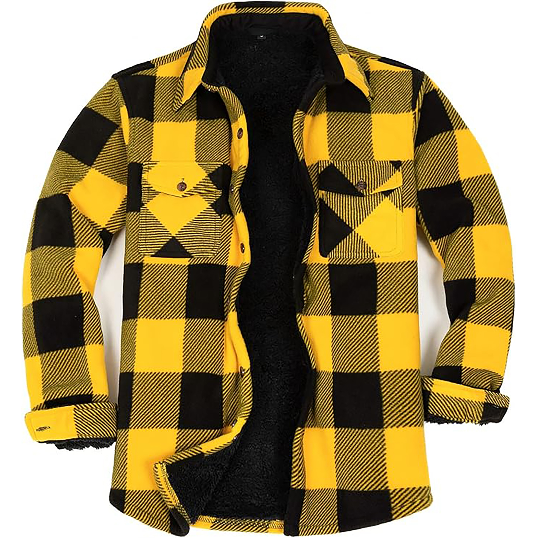 Men's Flannel Shirt Jacket 74