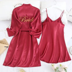 Satin Robe
