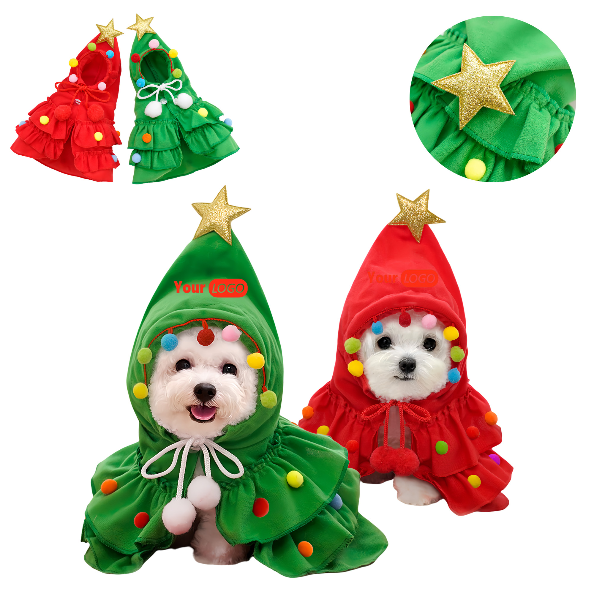 Christmas Pet Cape 4