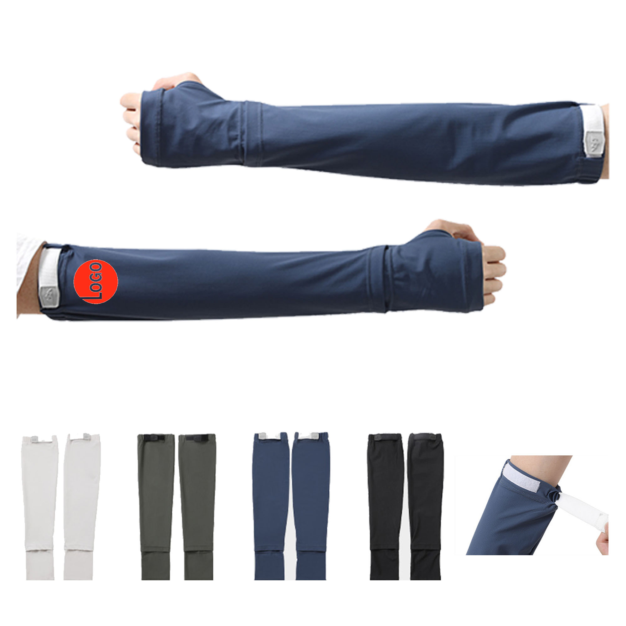 Ice Silk Cooling Arm Sleeves for Summer 4